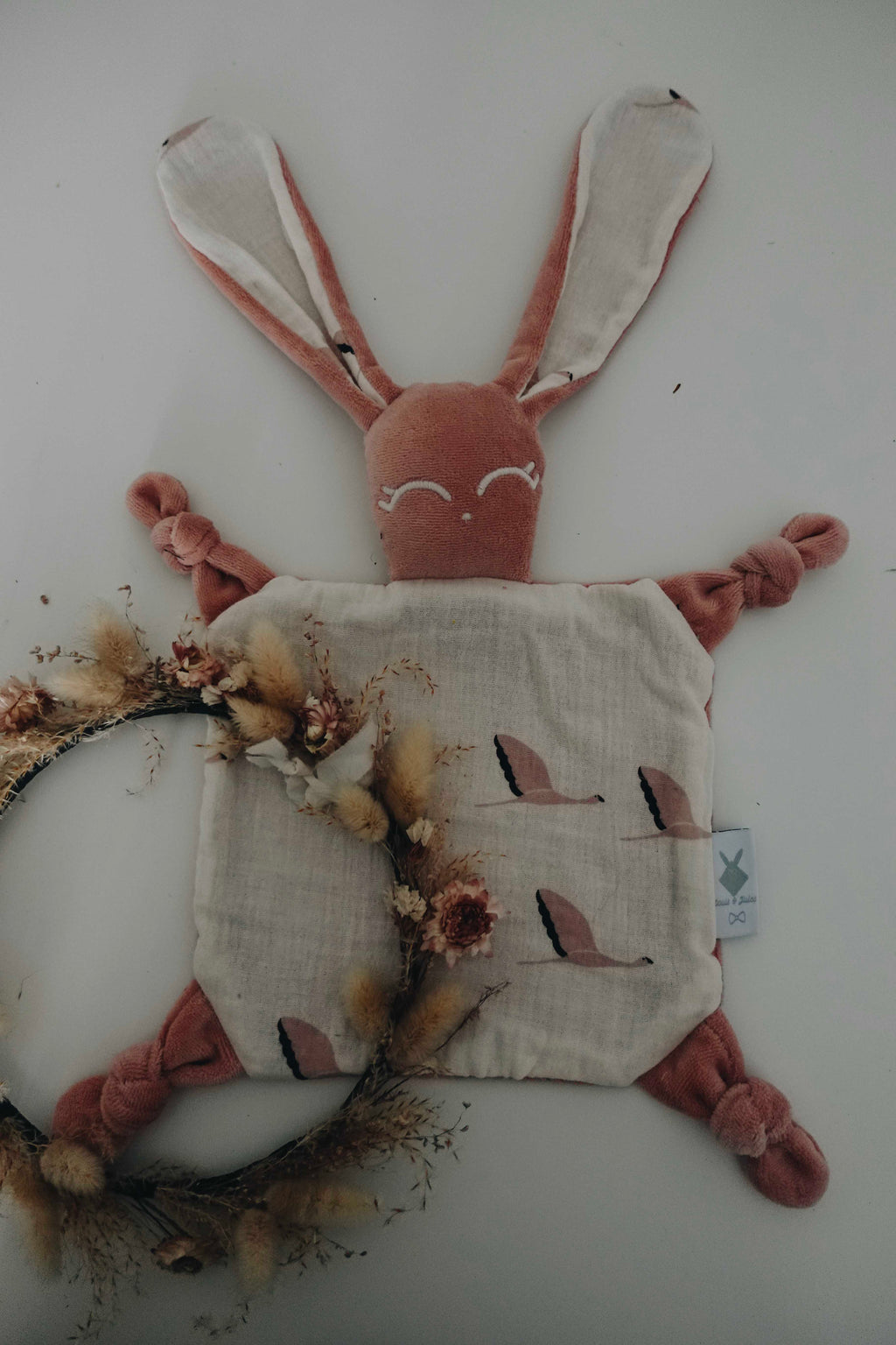 Doudou Velours Chouchou – Flamands Rose