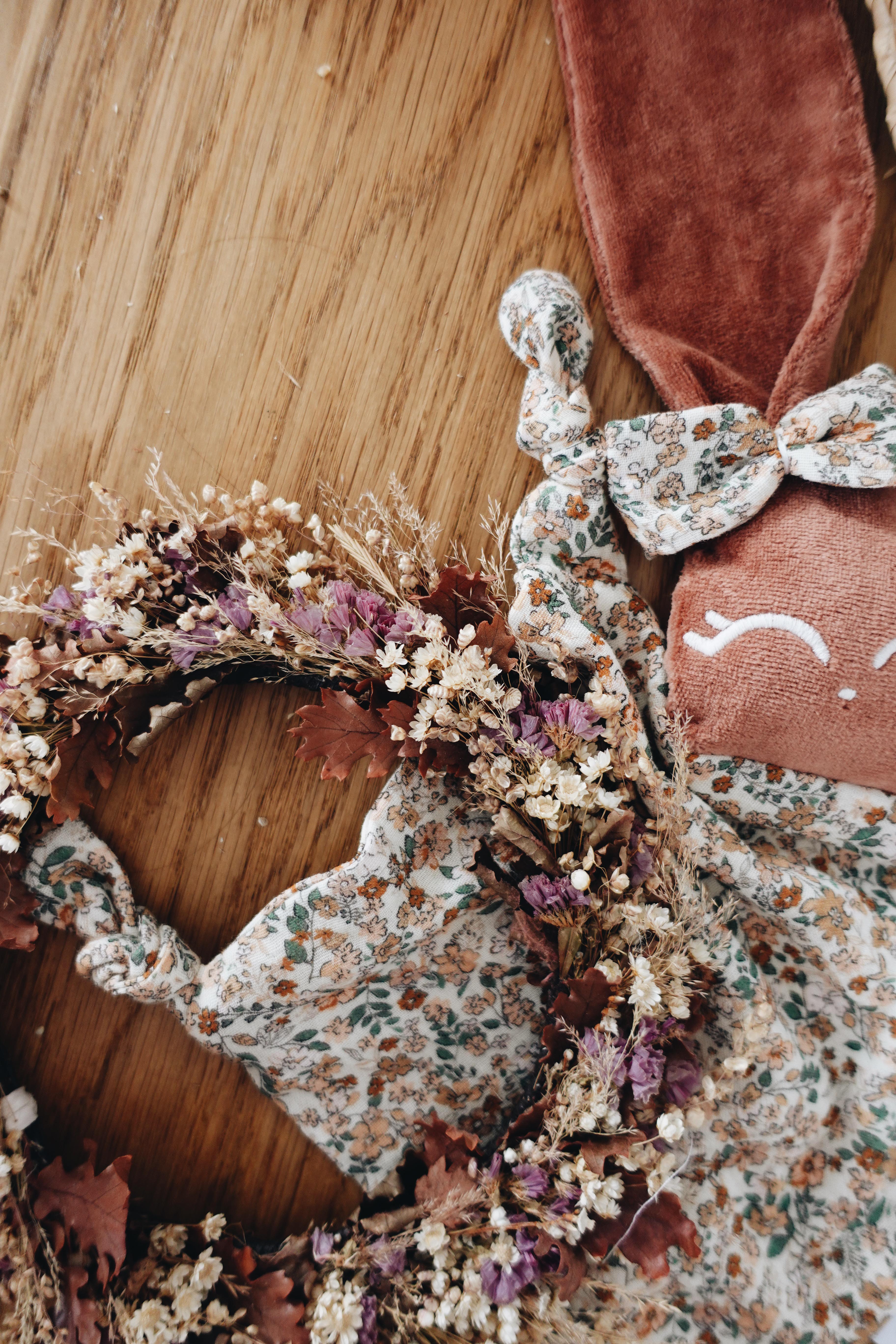 PROTOTYPE - Doudou Mousseline Fleurs