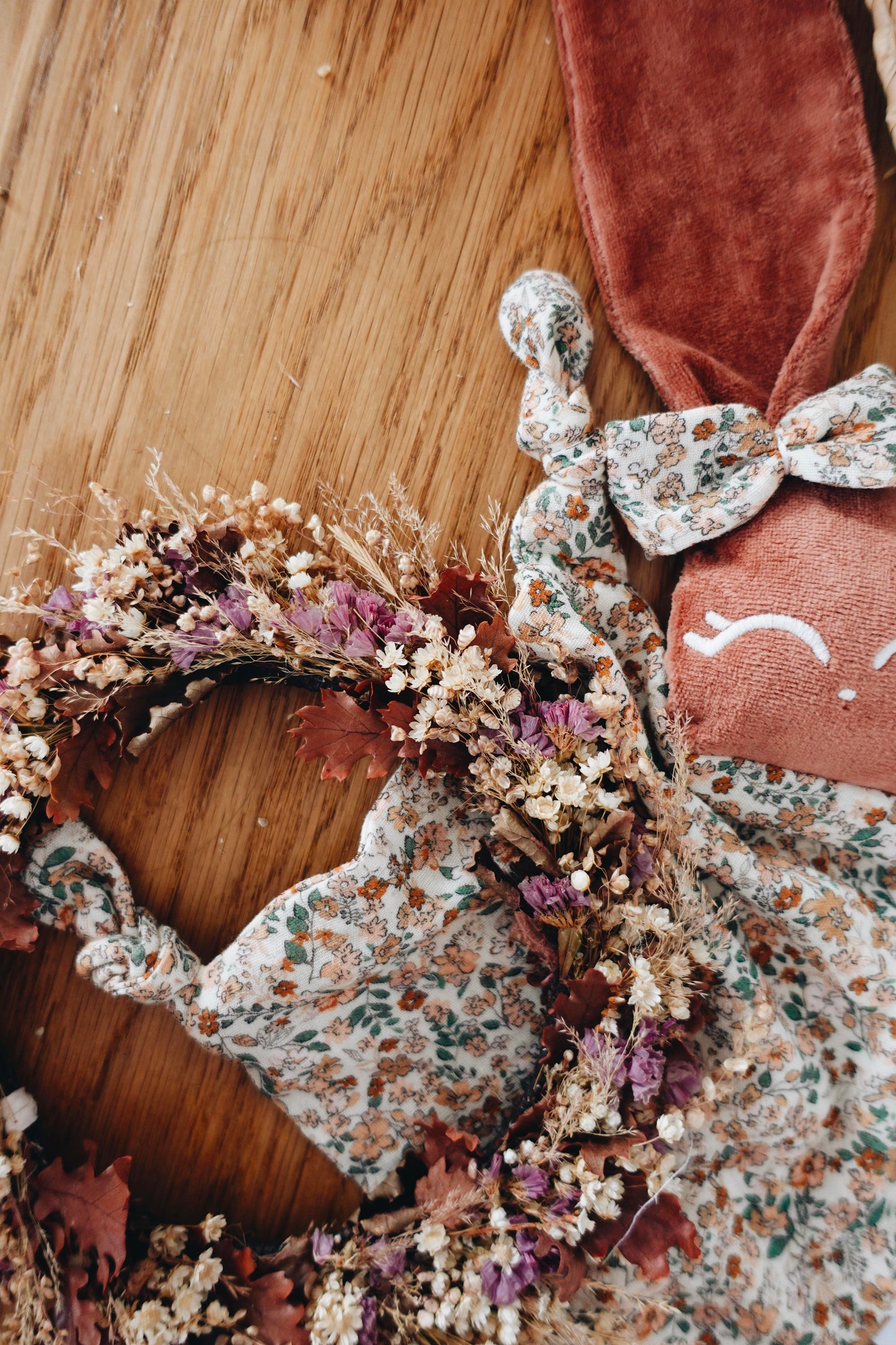 Doudou Mousseline Fleurs