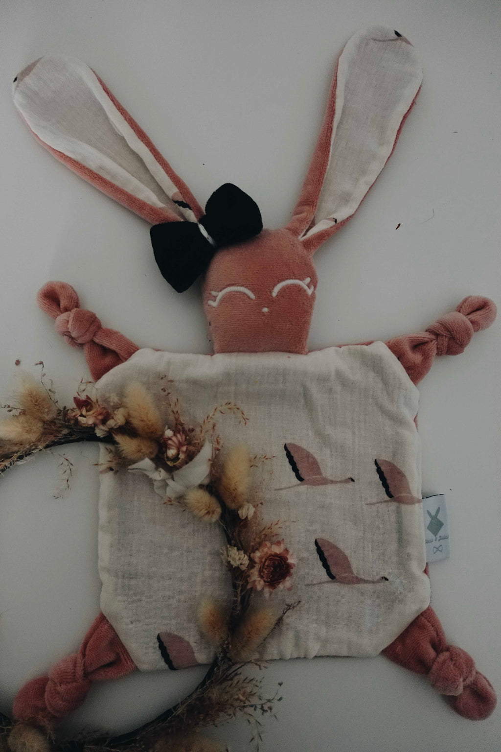 Doudou Velours Chouchou – Flamands Rose
