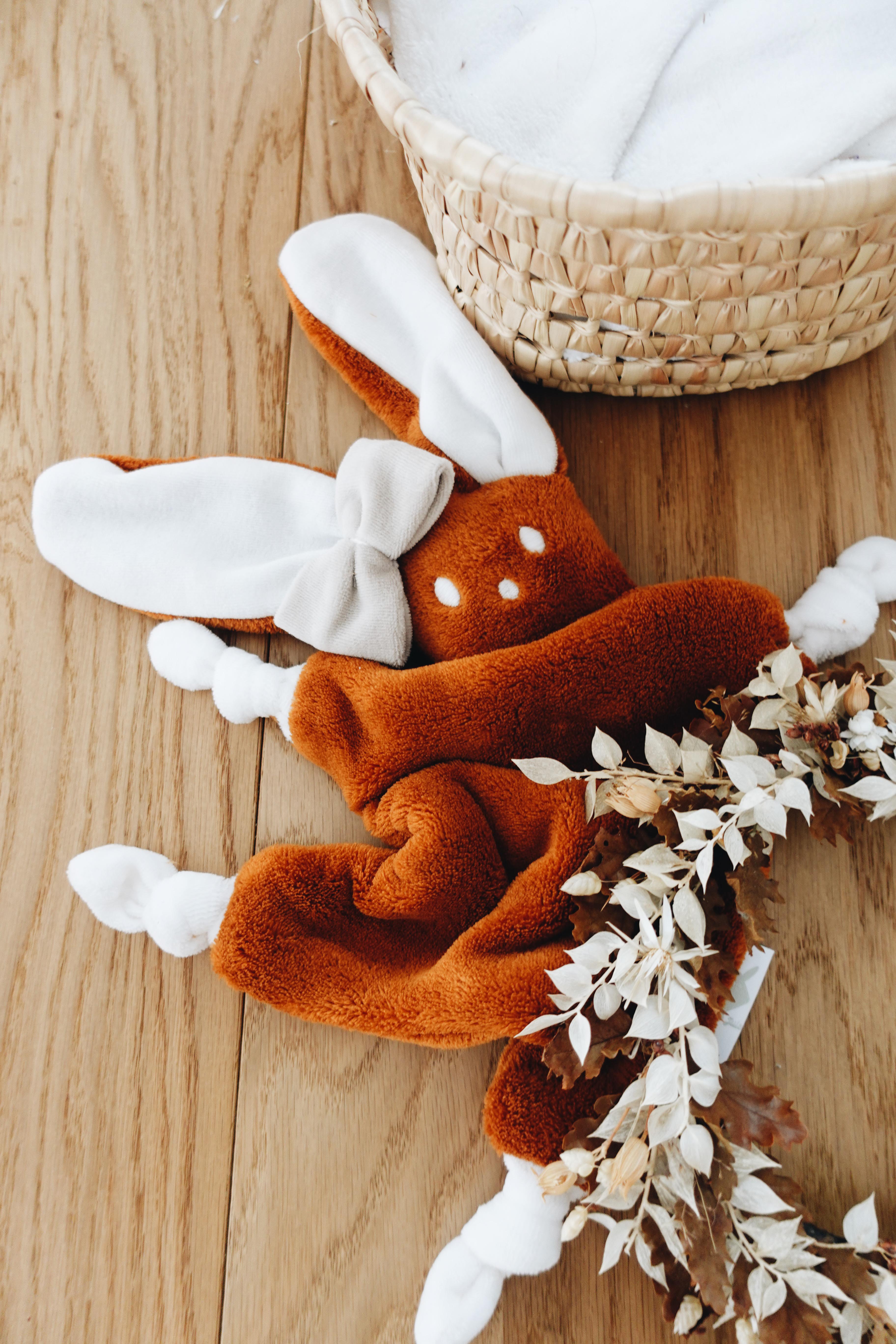 PROTOTYPE - Doudou Toudoux Blanc/Caramel