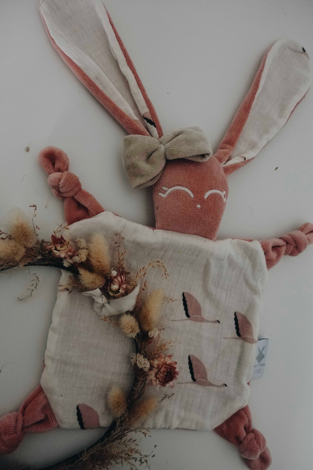 Doudou Velours Chouchou – Flamands Rose