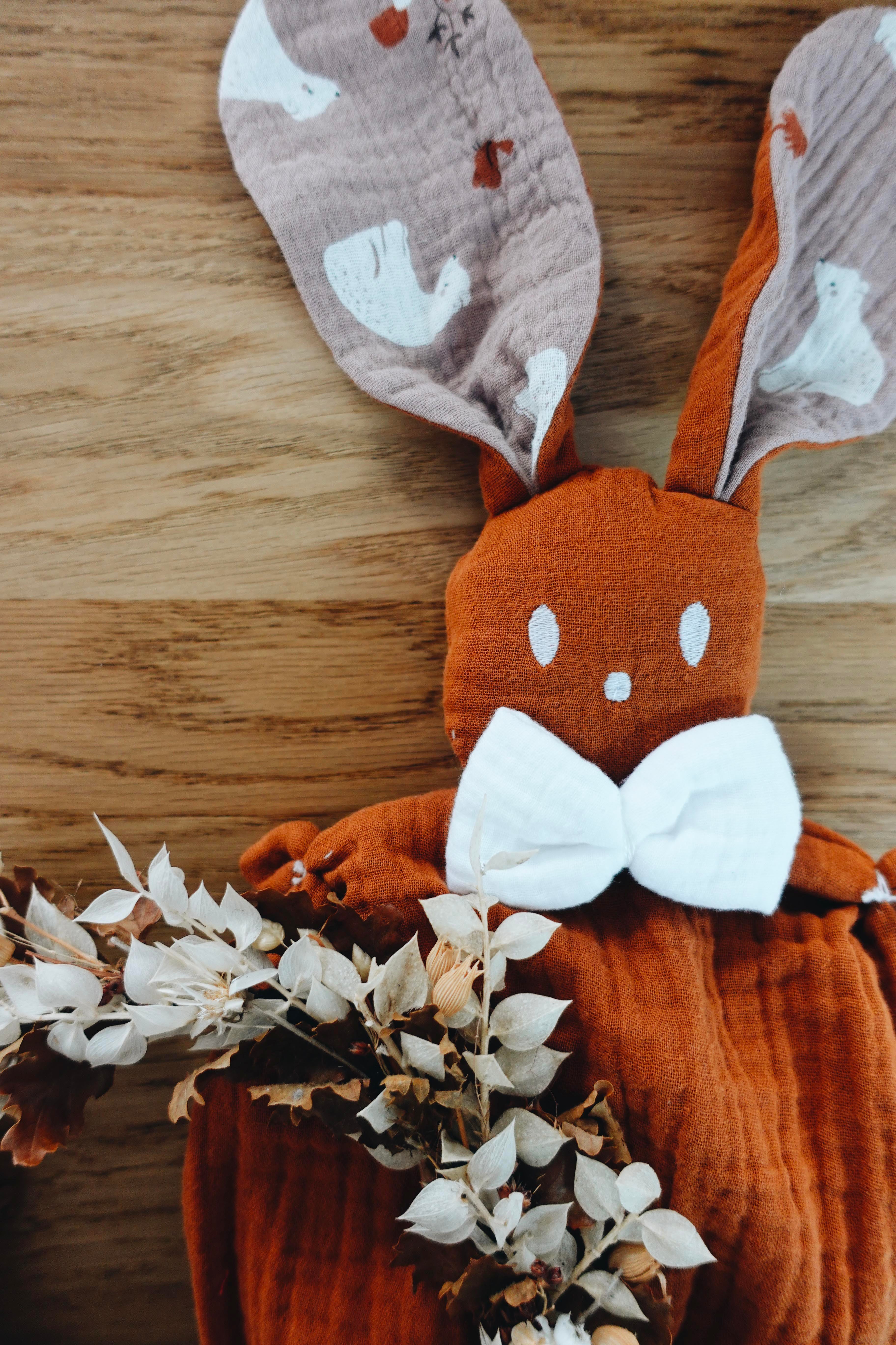 PROTOTYPE - Bouillotte noyaux de cerise Lange - Mocha Bears