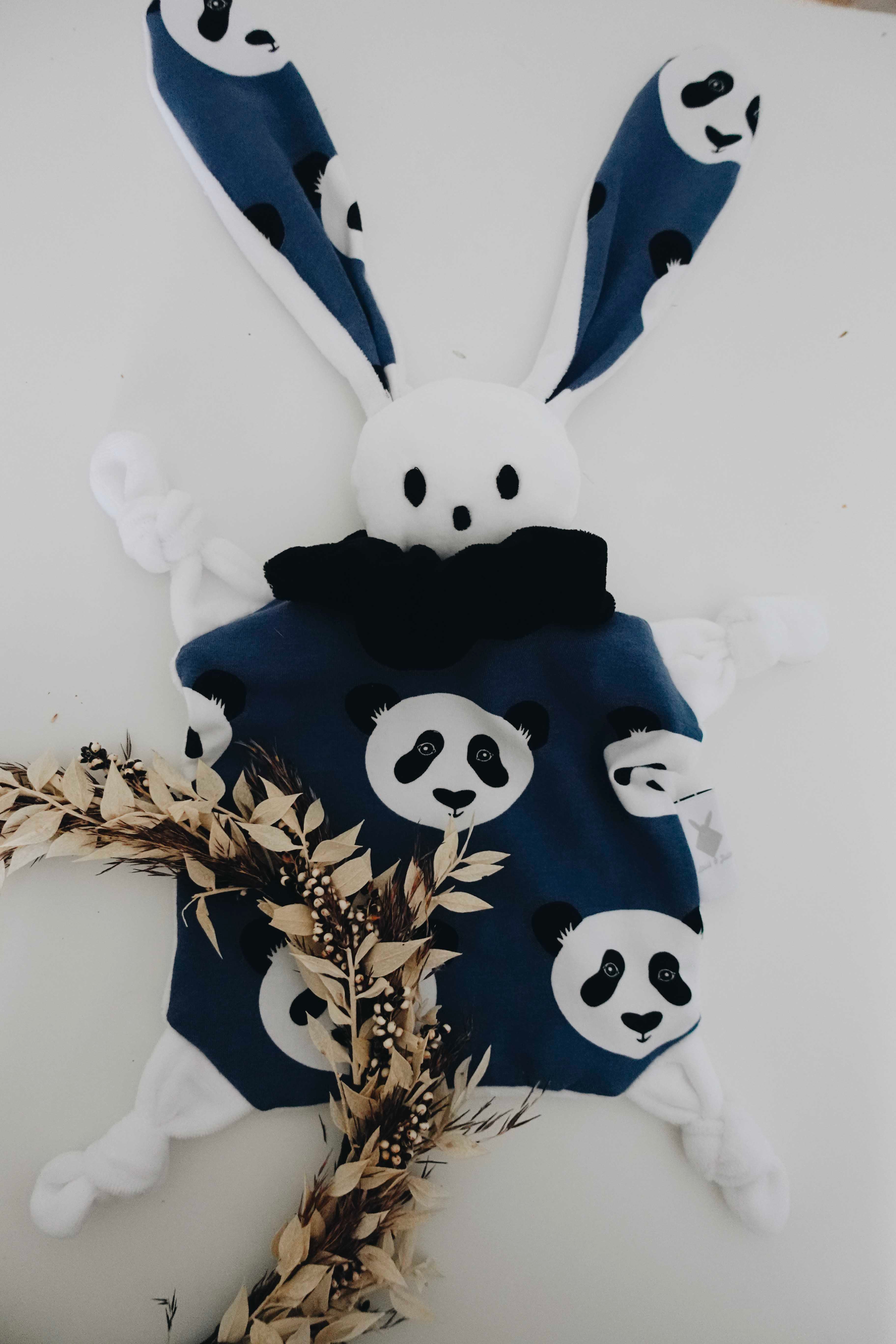 Doudou Velours Chouchou – Pandas