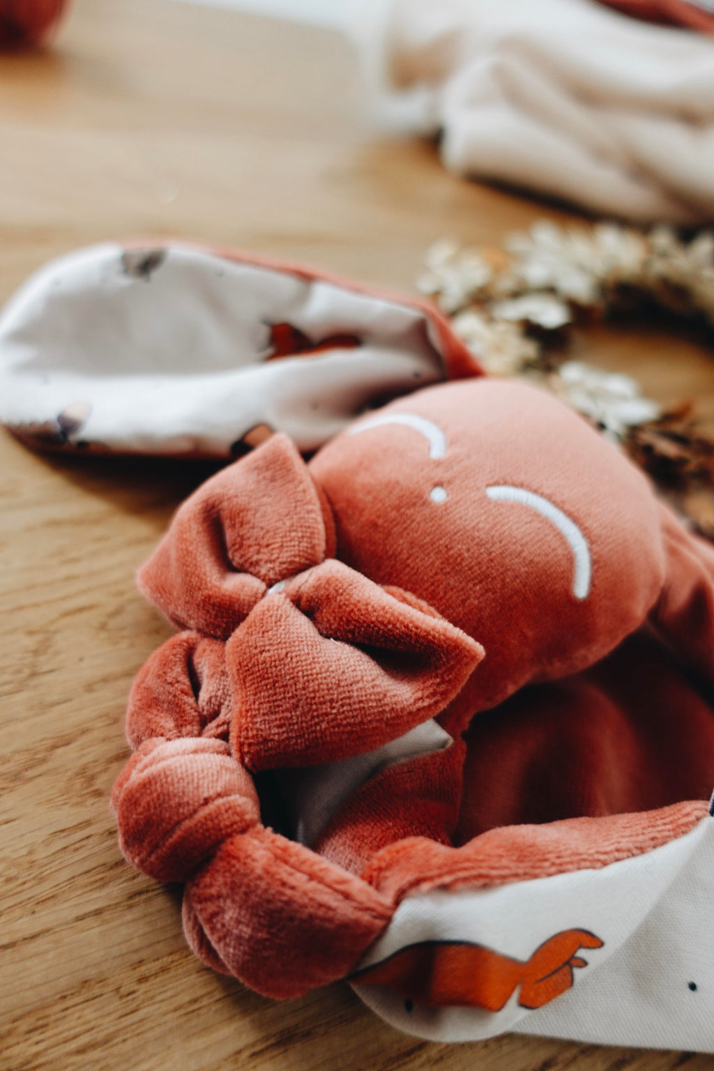 PROTOTYPE - Doudou Velours Chouchou - Ecureuil