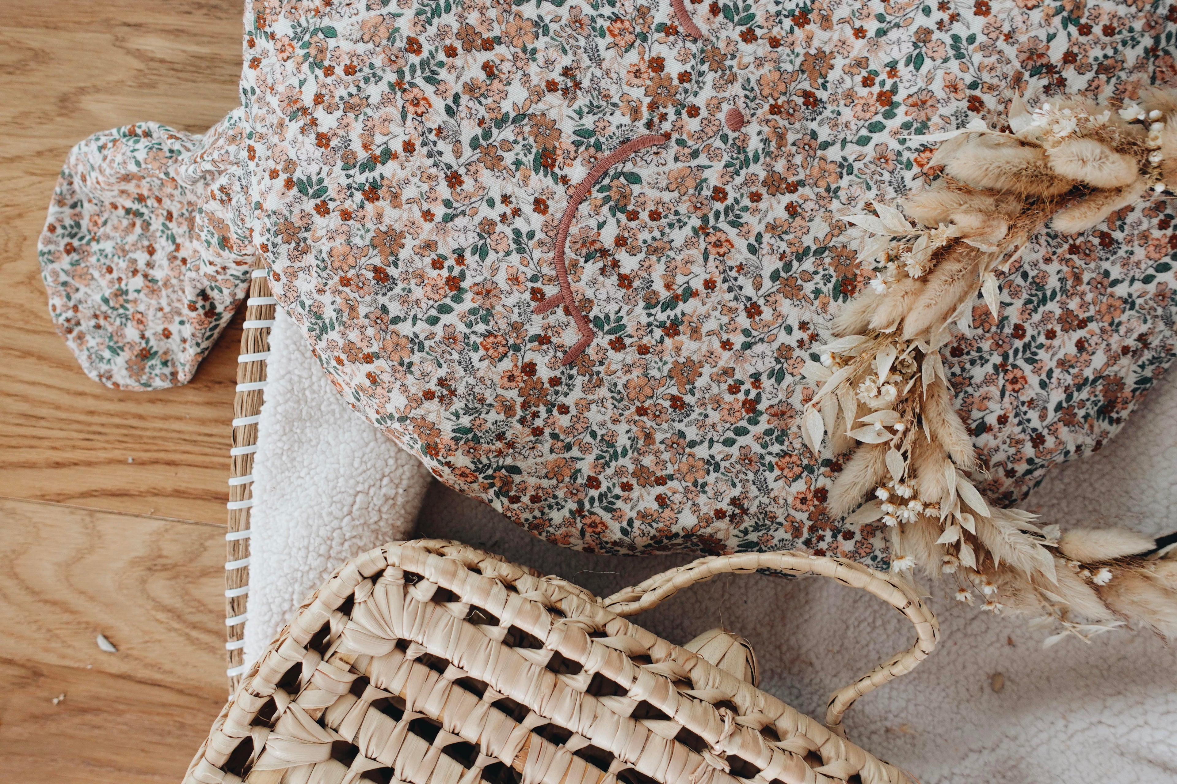 Petit Coussin Lange - Fleurs