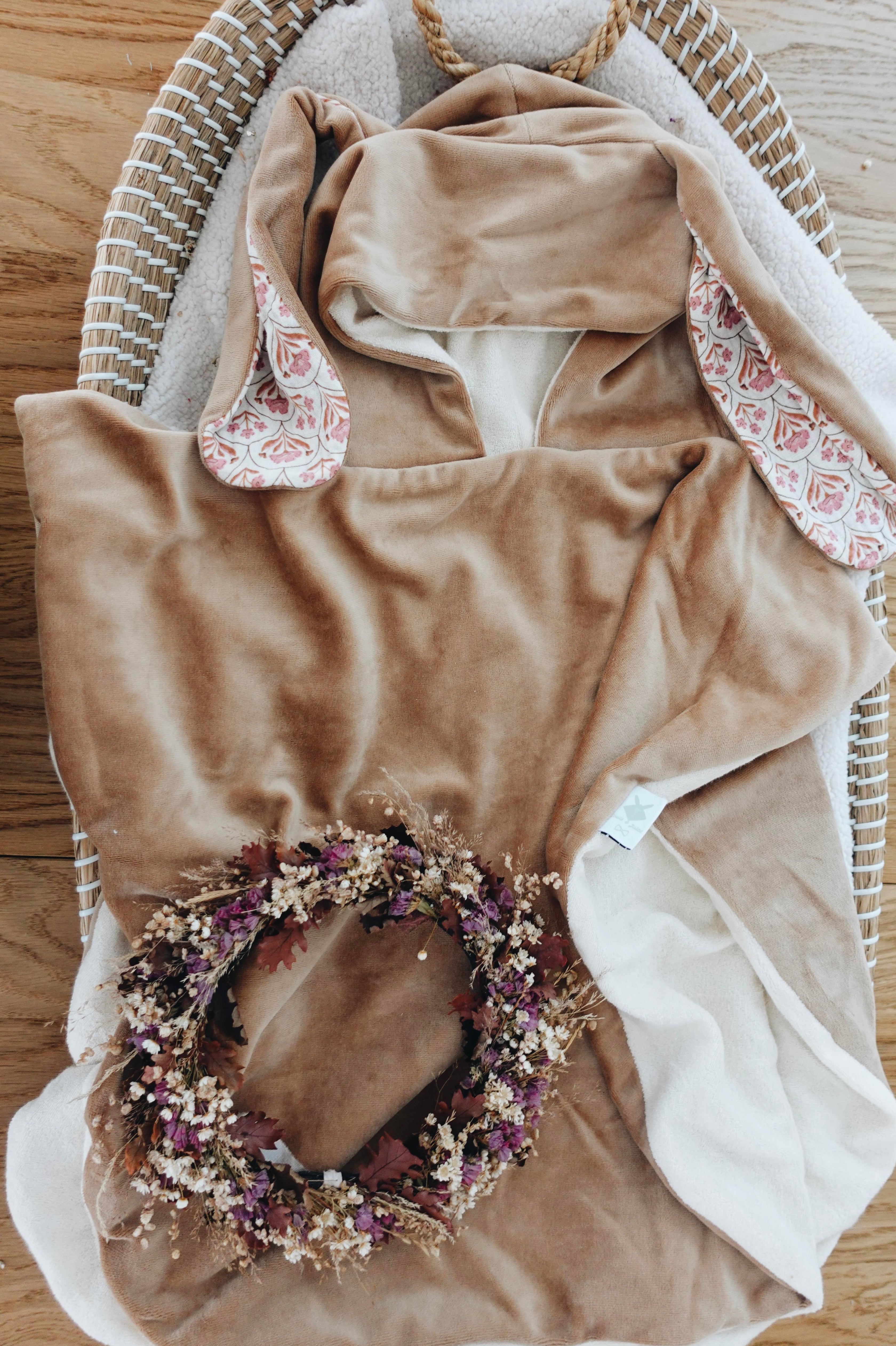 Poncho de bain Velours - Indy Boho