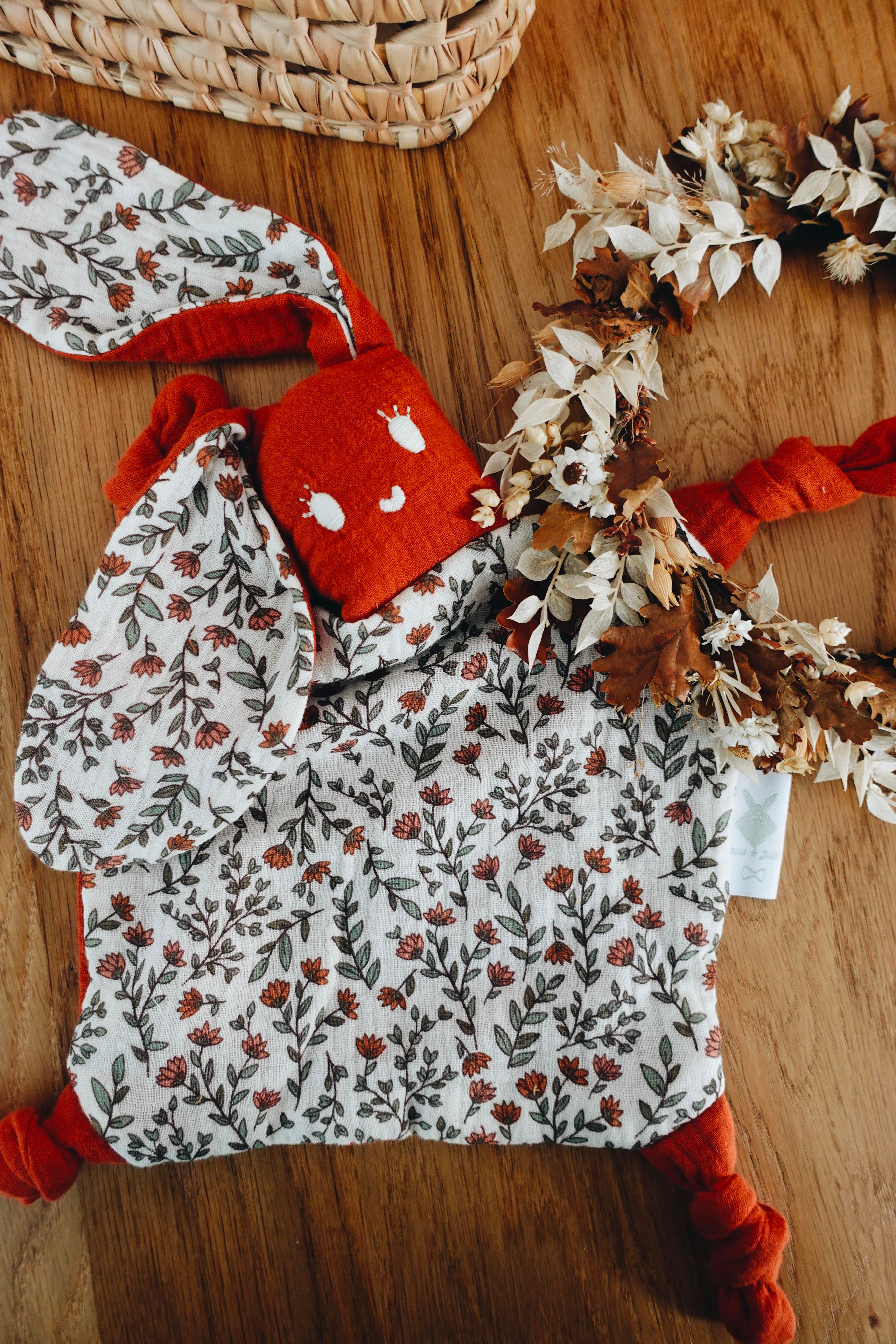 PROTOTYPE - Doudou Lange Chouchou – Terracotta Petals