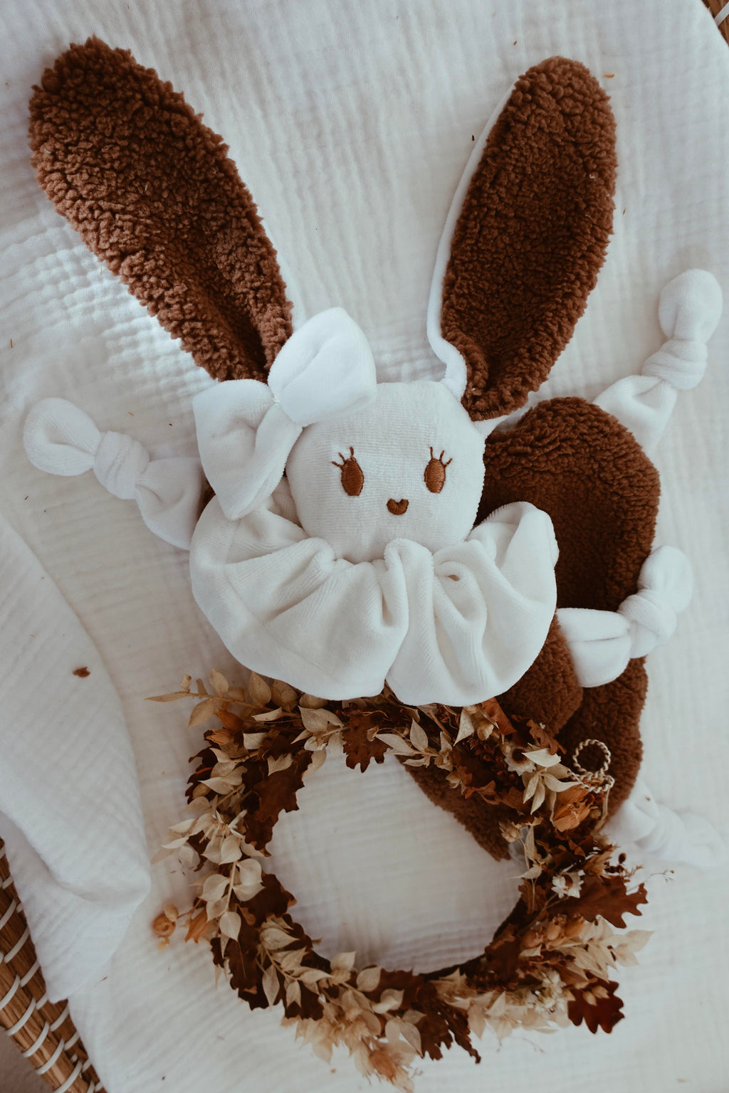 Doudou Moumoute Chouchou Pure - Épaisse Chocolat