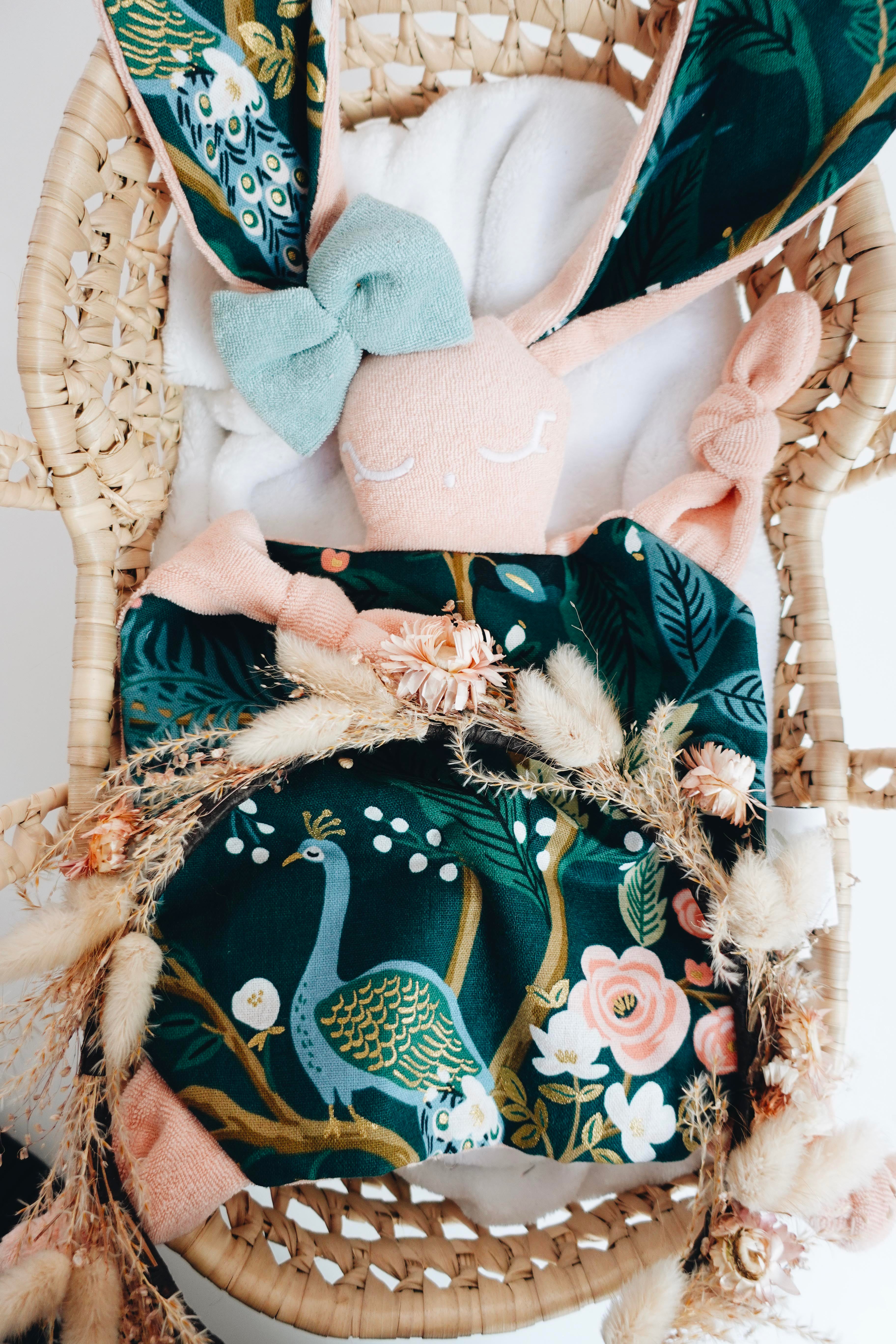 Doudou Eponge Chouchou – Peacock