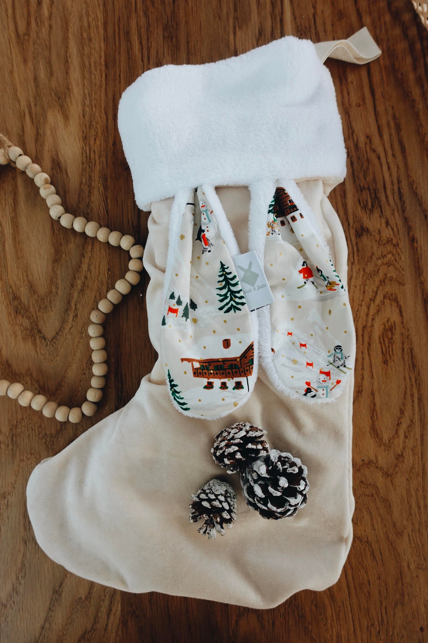 Chaussette de Noël - Penguin Village