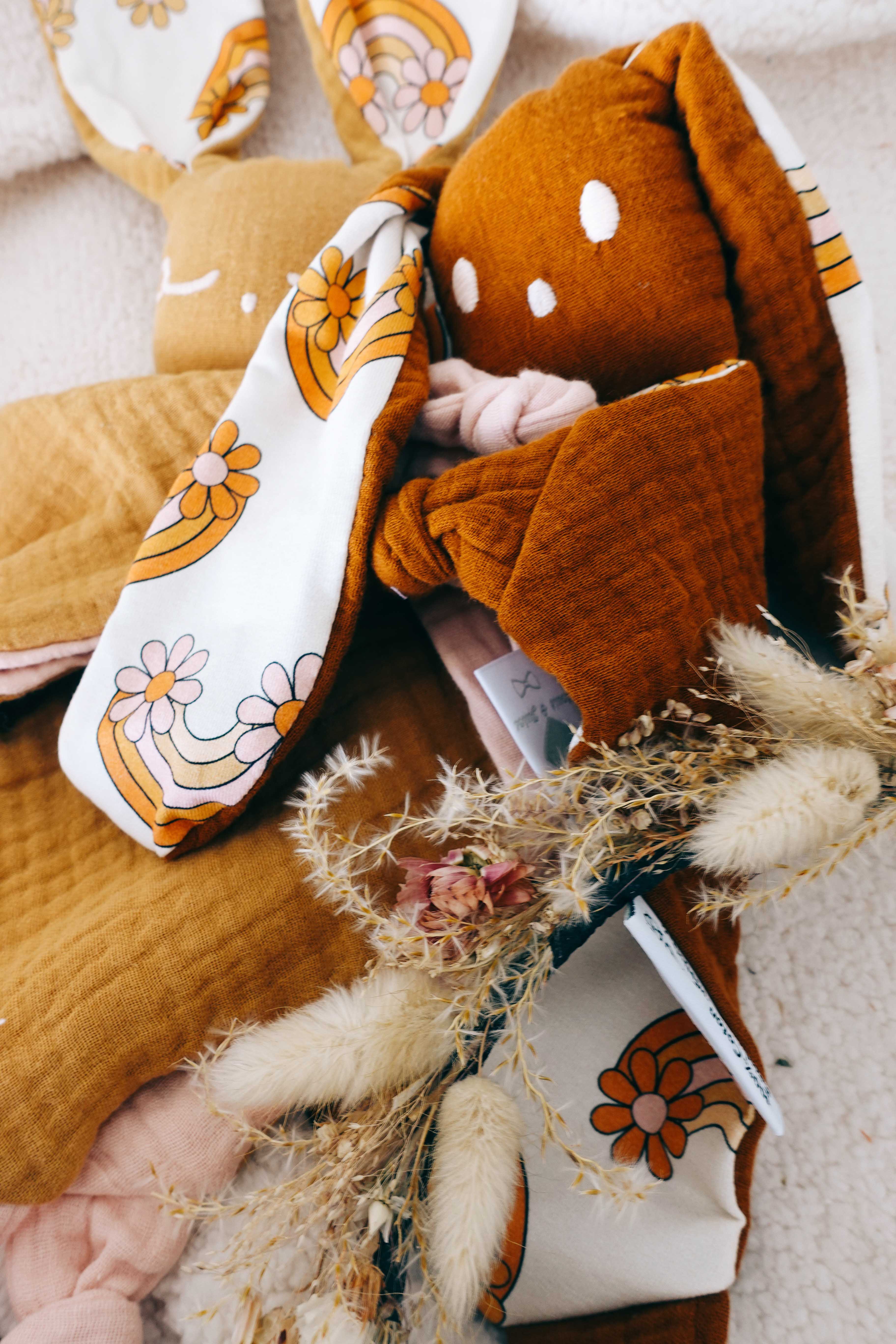 Doudou Lange Chouchou – Flower Rainbow