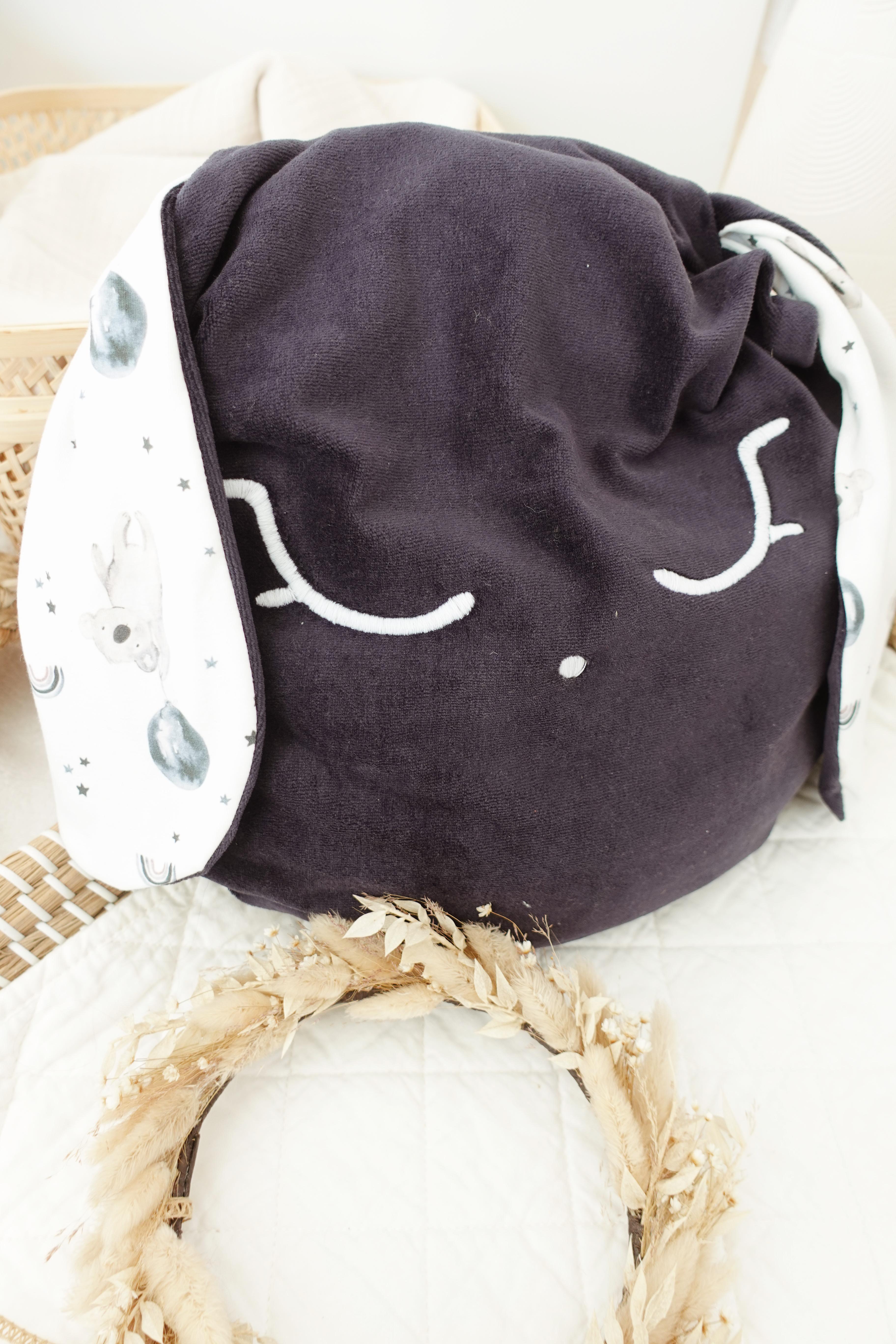 Petit Coussin Velours - Flying Koalas