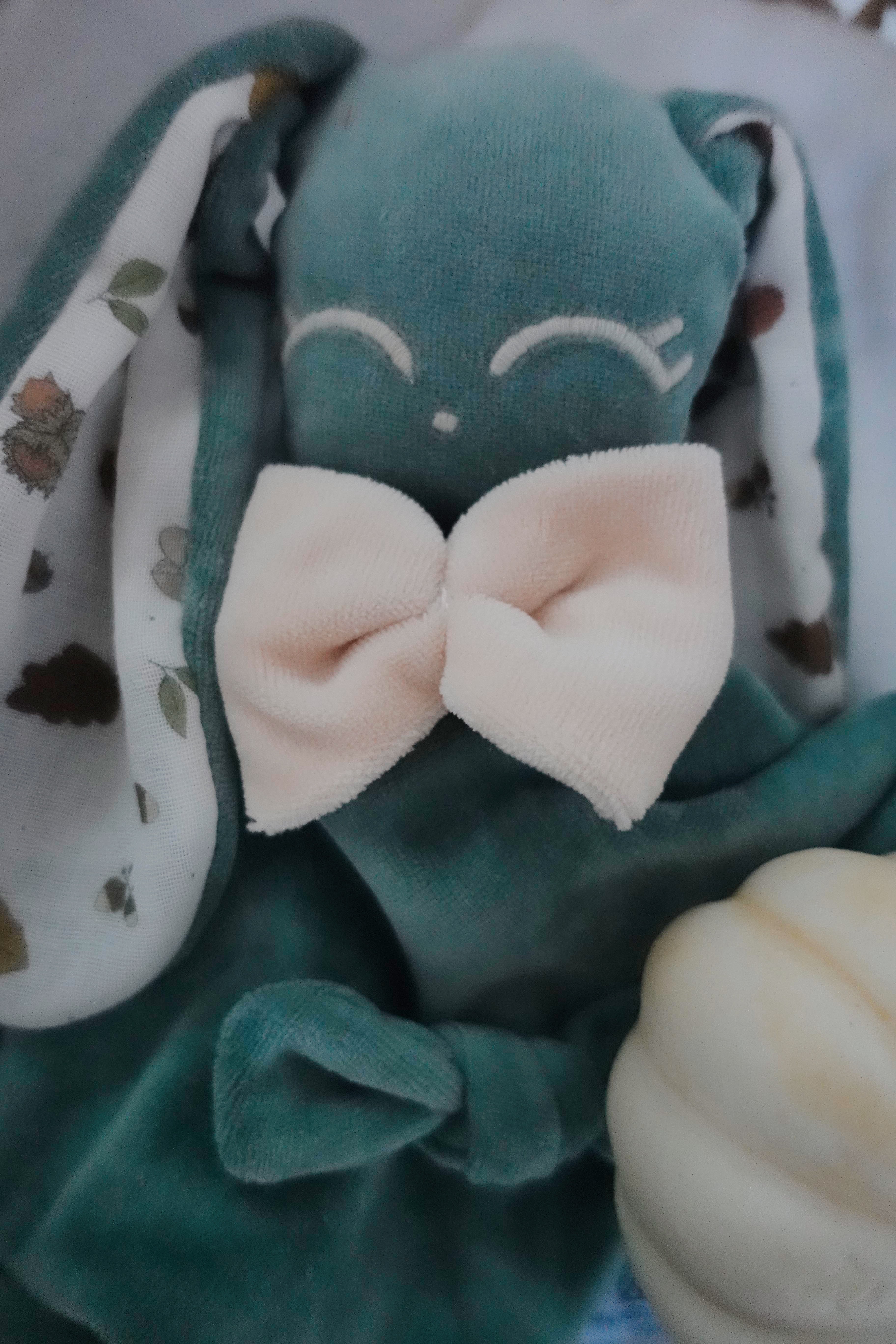 Doudou Velours Câlin Noeuds - Automne