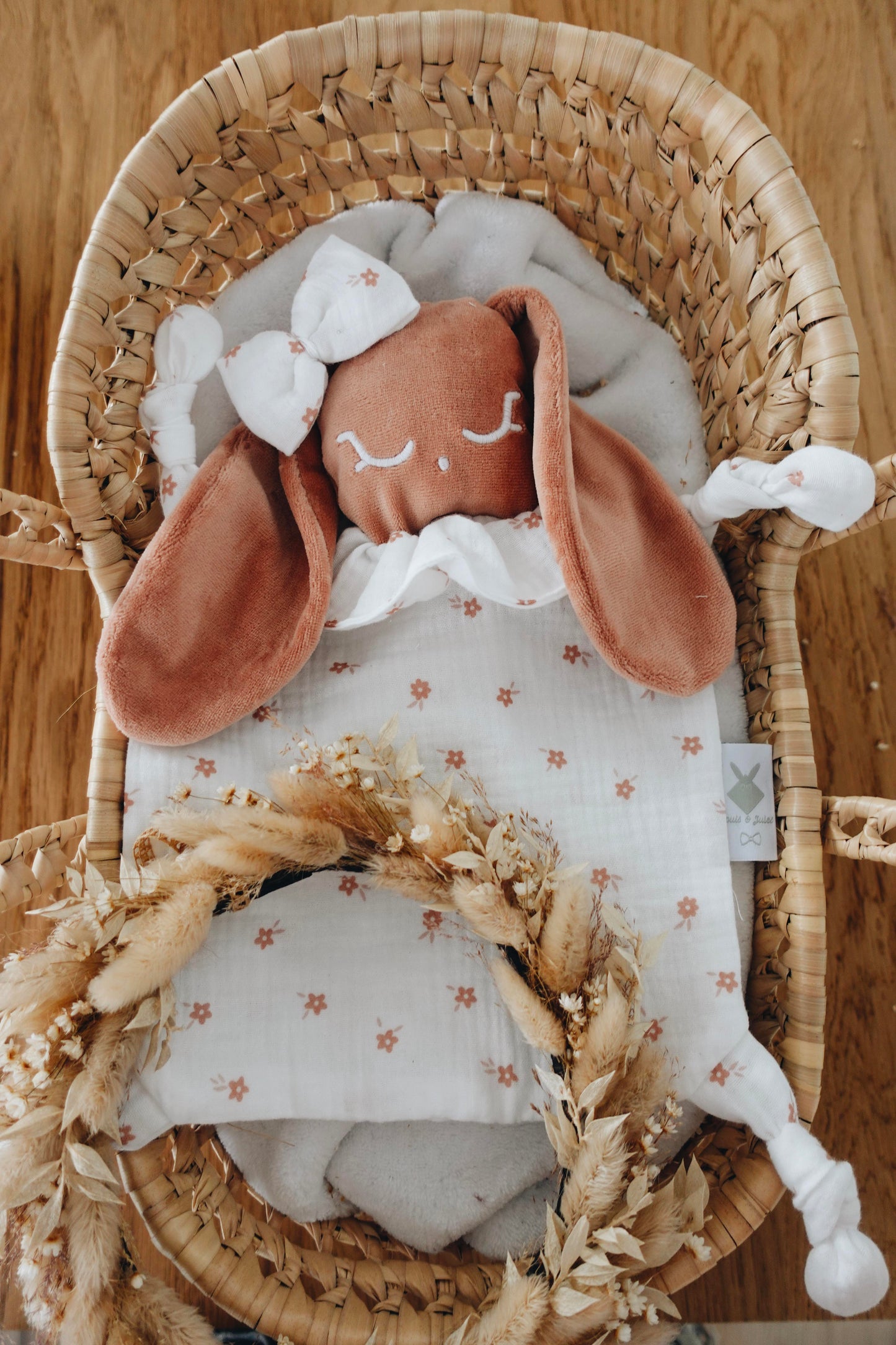 Doudou Mousseline Ditsy Flowers