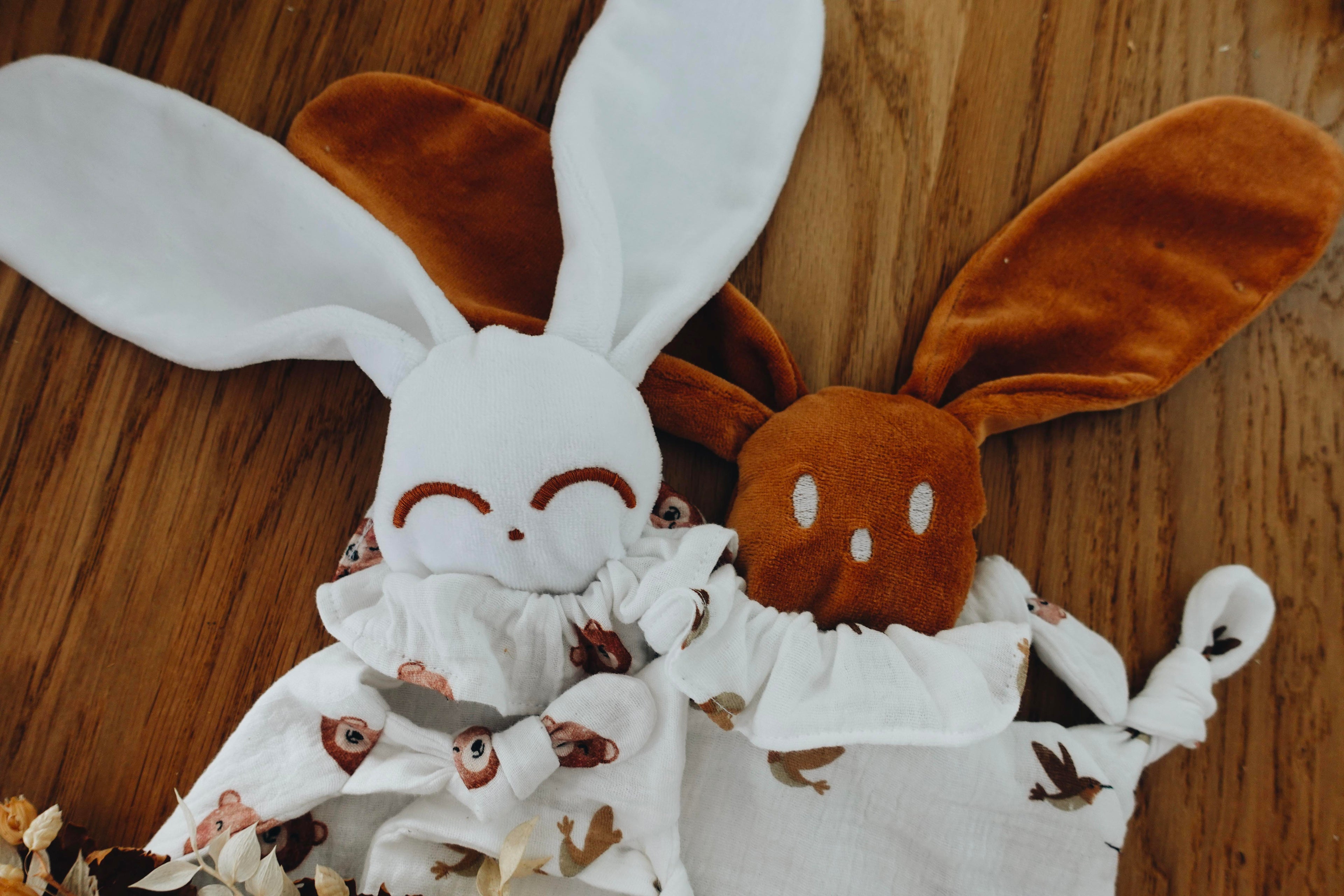 PROTOTYPE - Doudou Mousseline Oiseaux