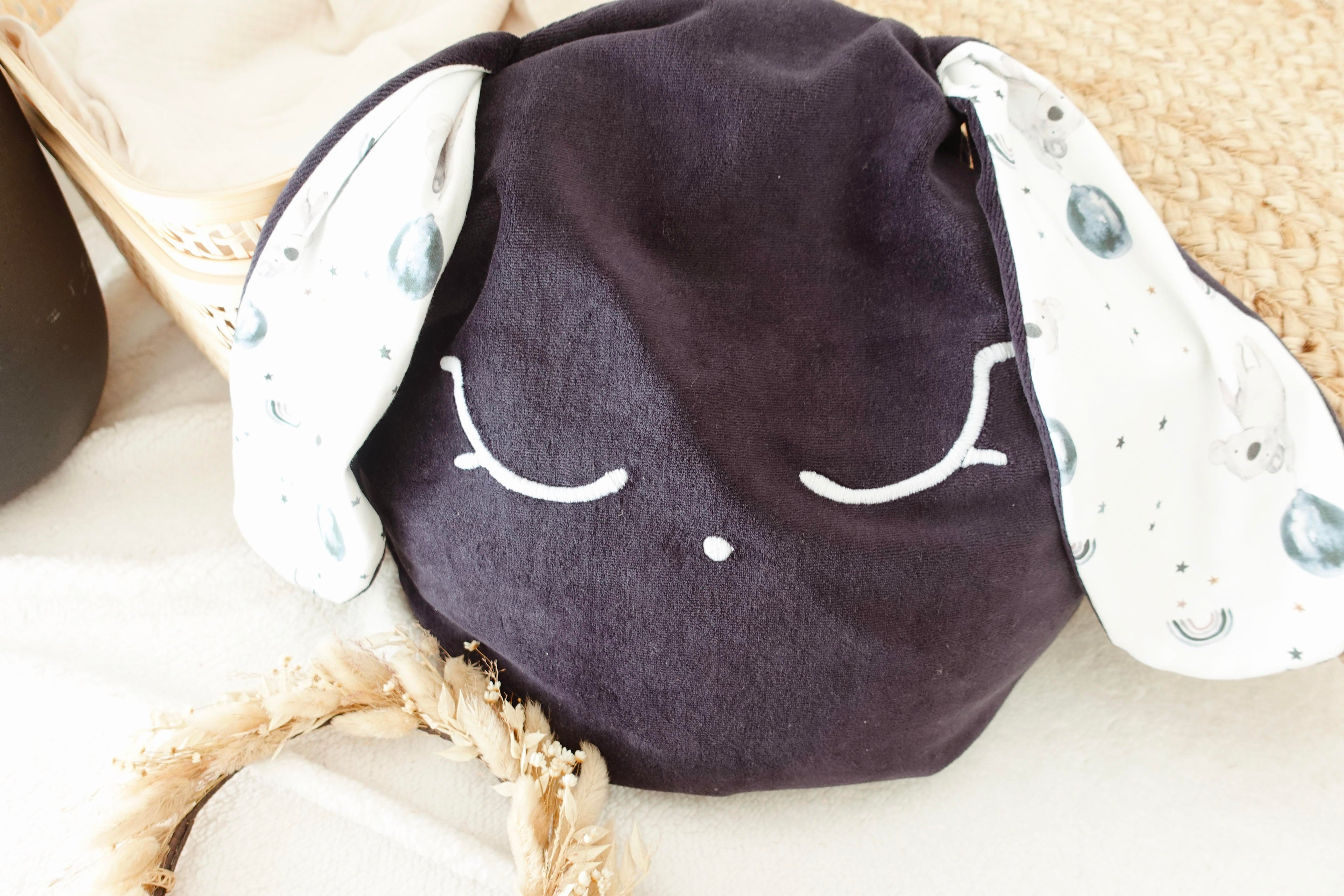 Petit Coussin Velours - Flying Koalas