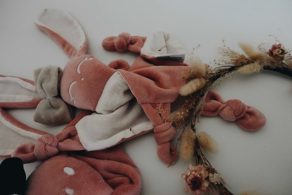 Doudou Velours Chouchou – Flamands Rose