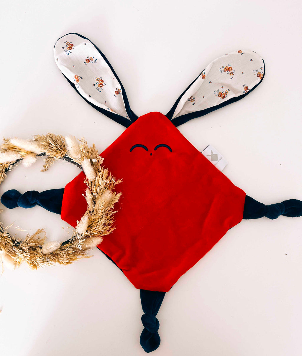 Doudou Velours Mini Noeuds - Paulinette
