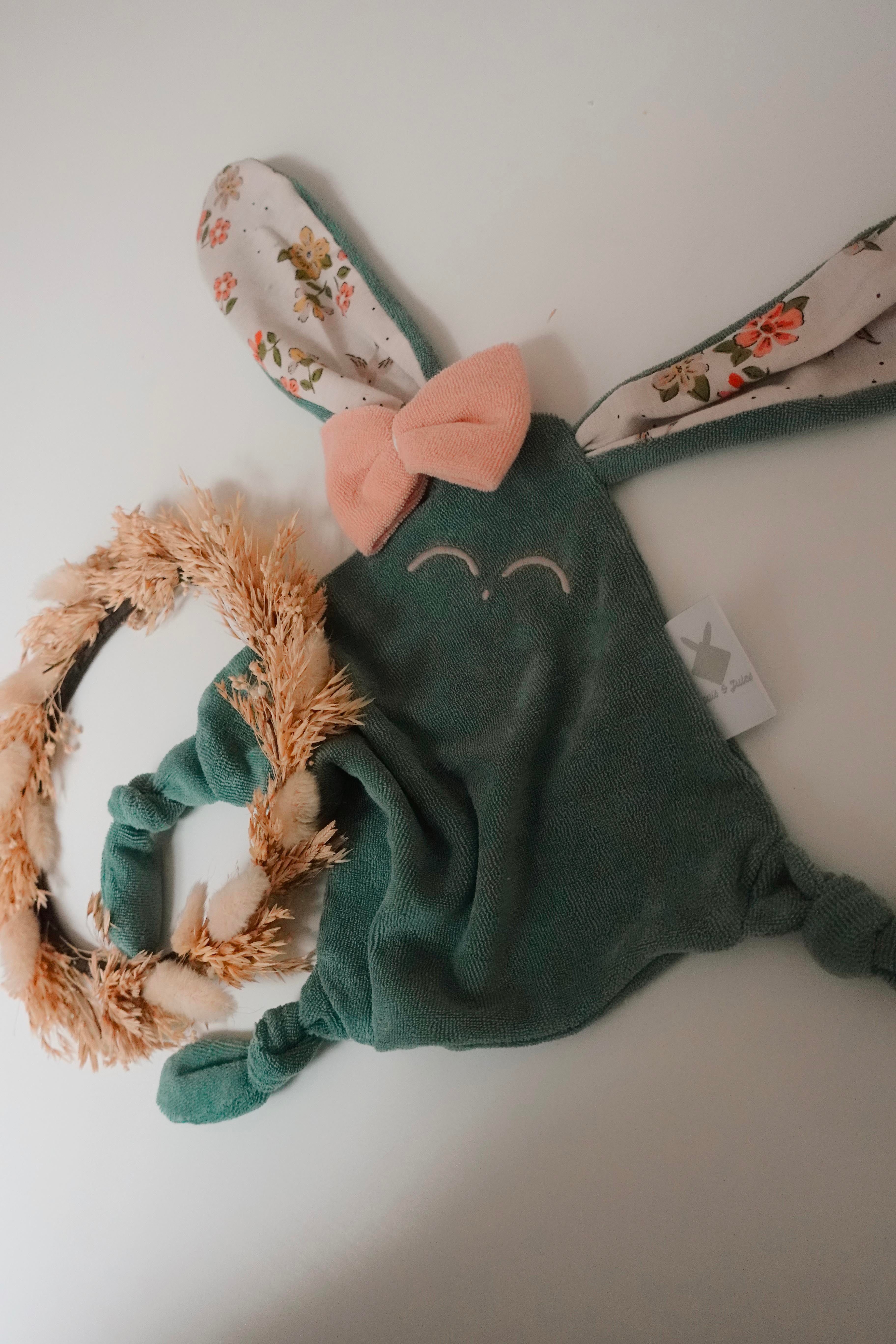 Doudou Eponge Mini Noeuds - Oisillons