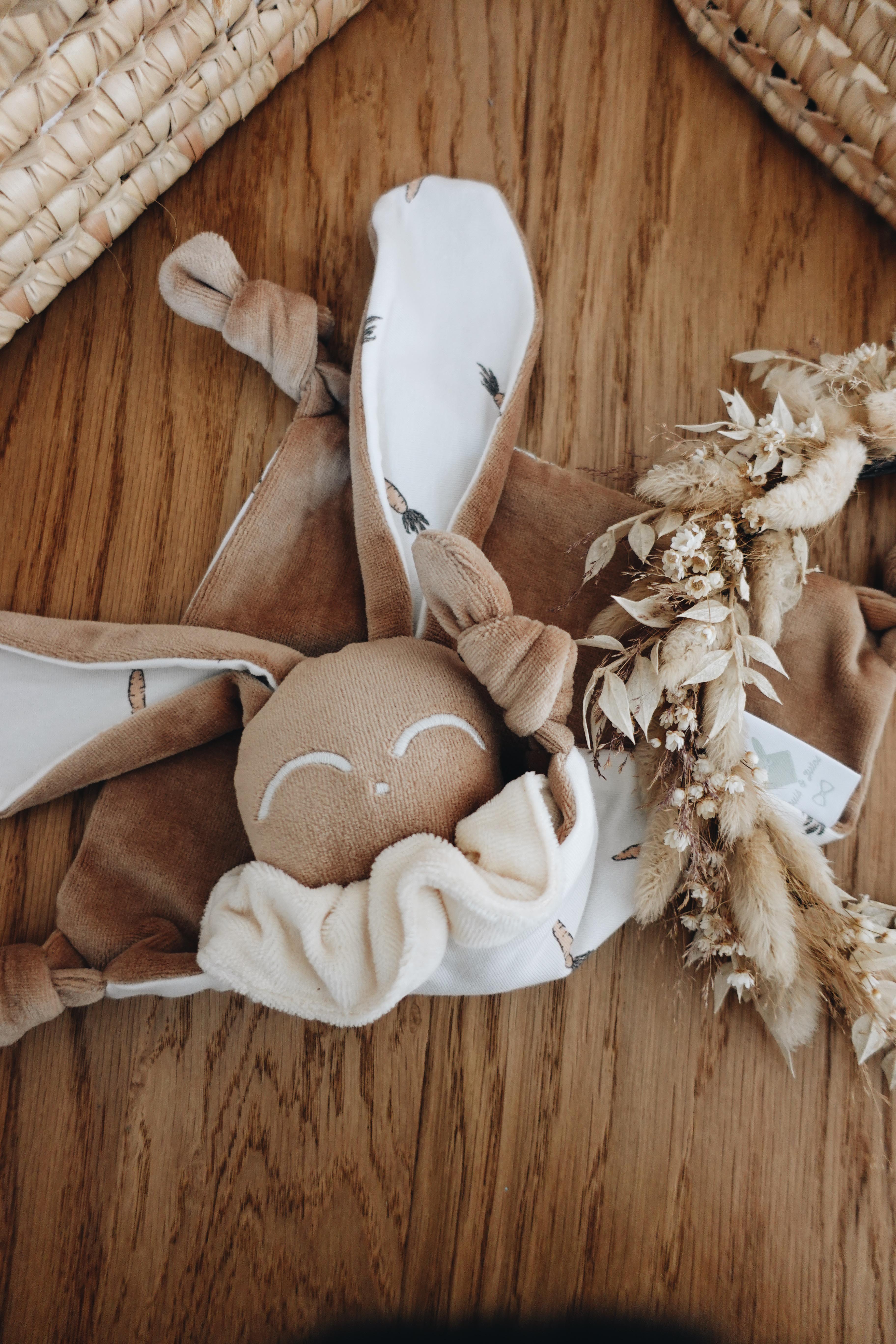 PROTOTYPE - Doudou Velours Chouchou - Carrots