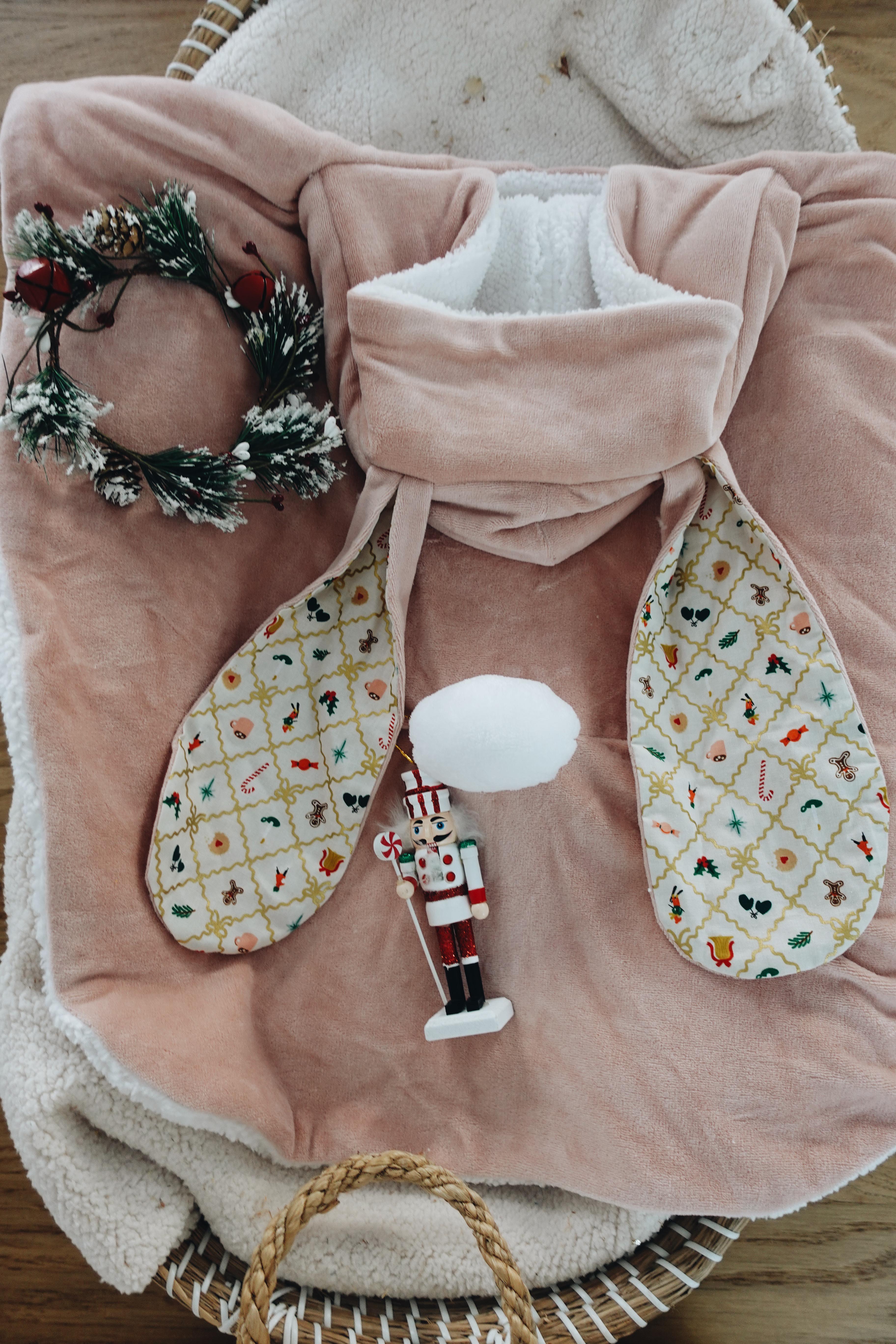 PROTOTYPE - Poncho - Holiday Argyle