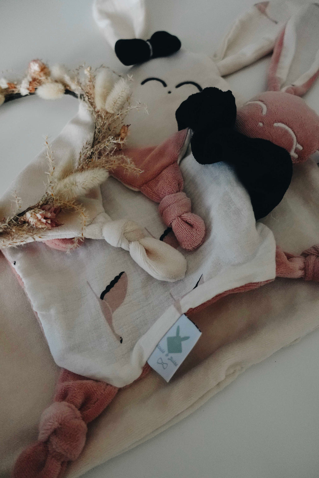 Doudou Velours Chouchou – Flamands Rose