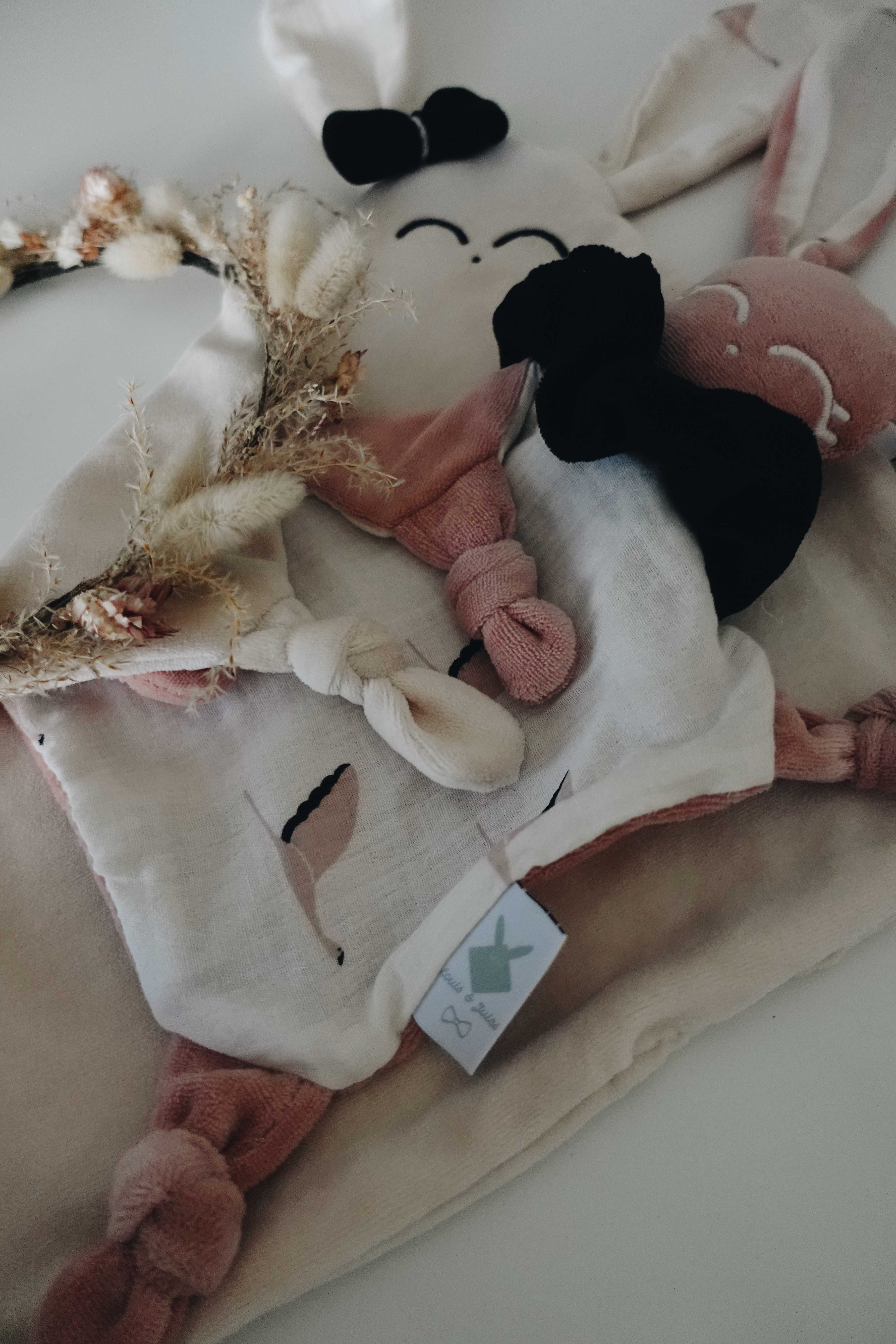 Doudou Velours Chouchou – Flamands Rose