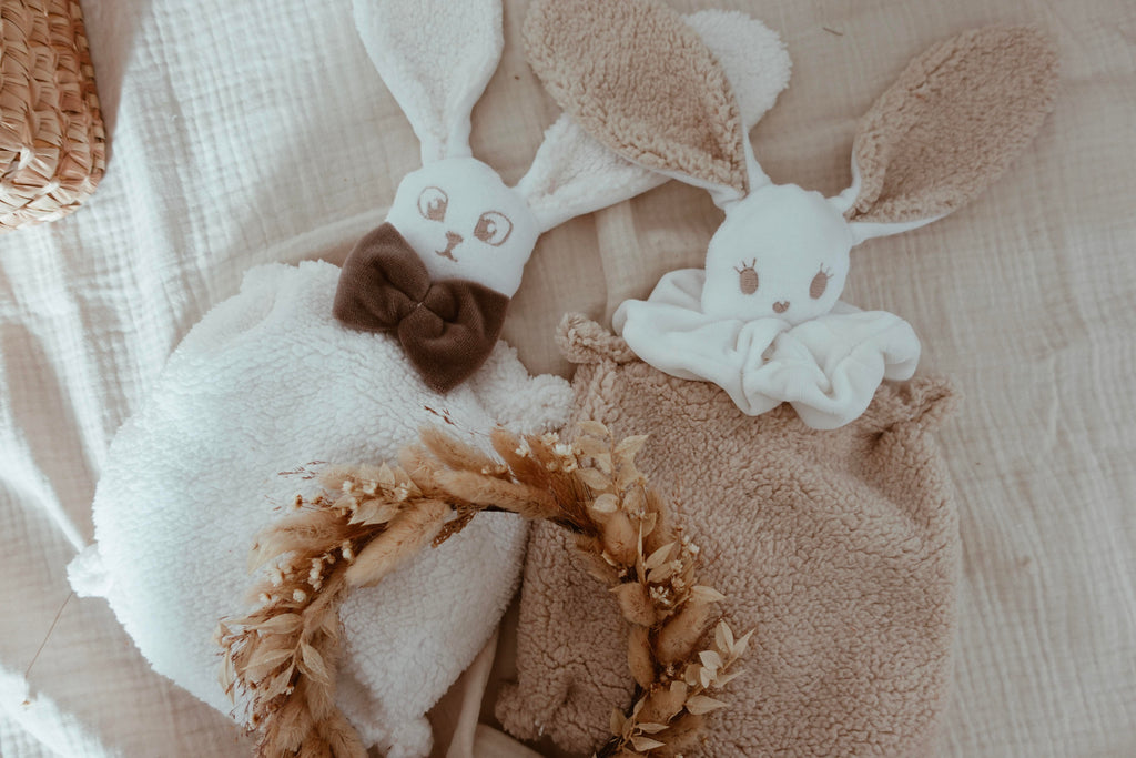 Bouillotte noyaux de cerise moumoute Pure - Épaisse Cappuccino