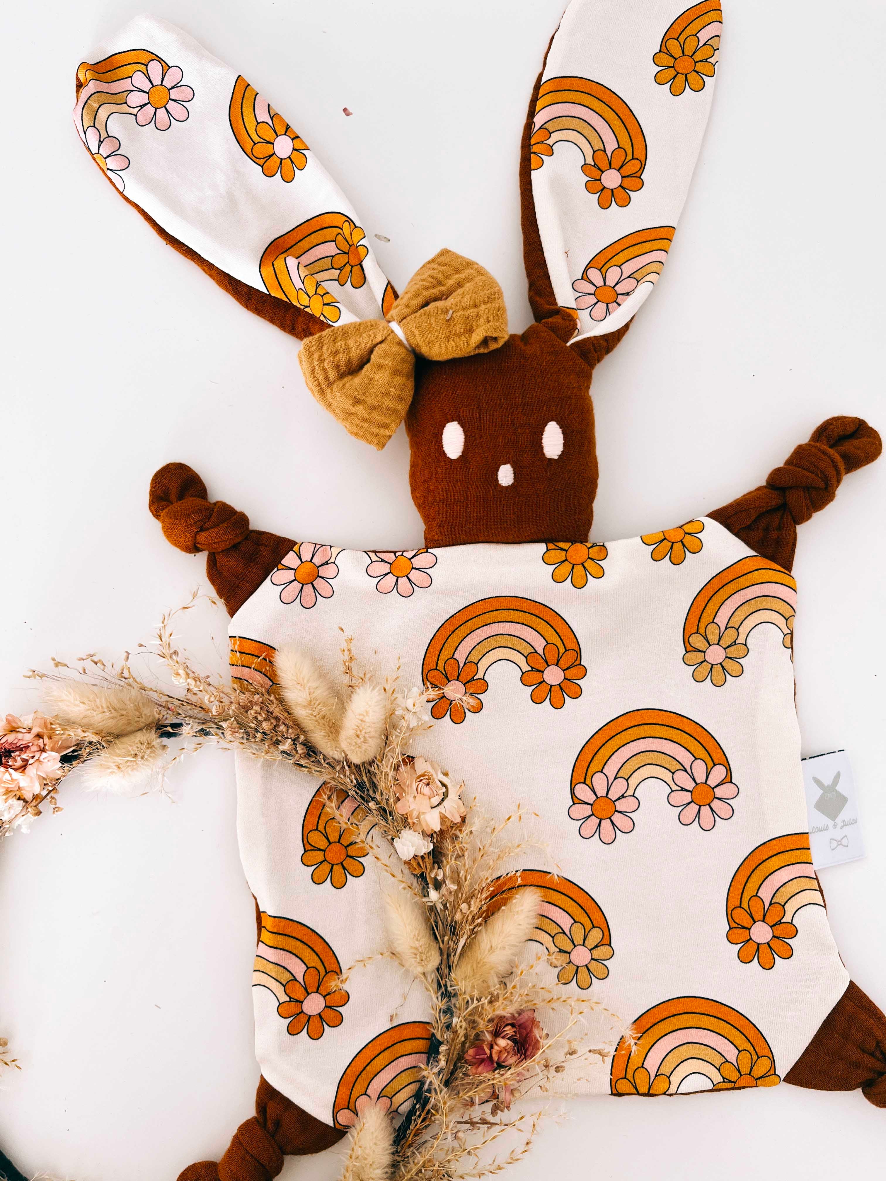 Doudou Lange Chouchou – Flower Rainbow