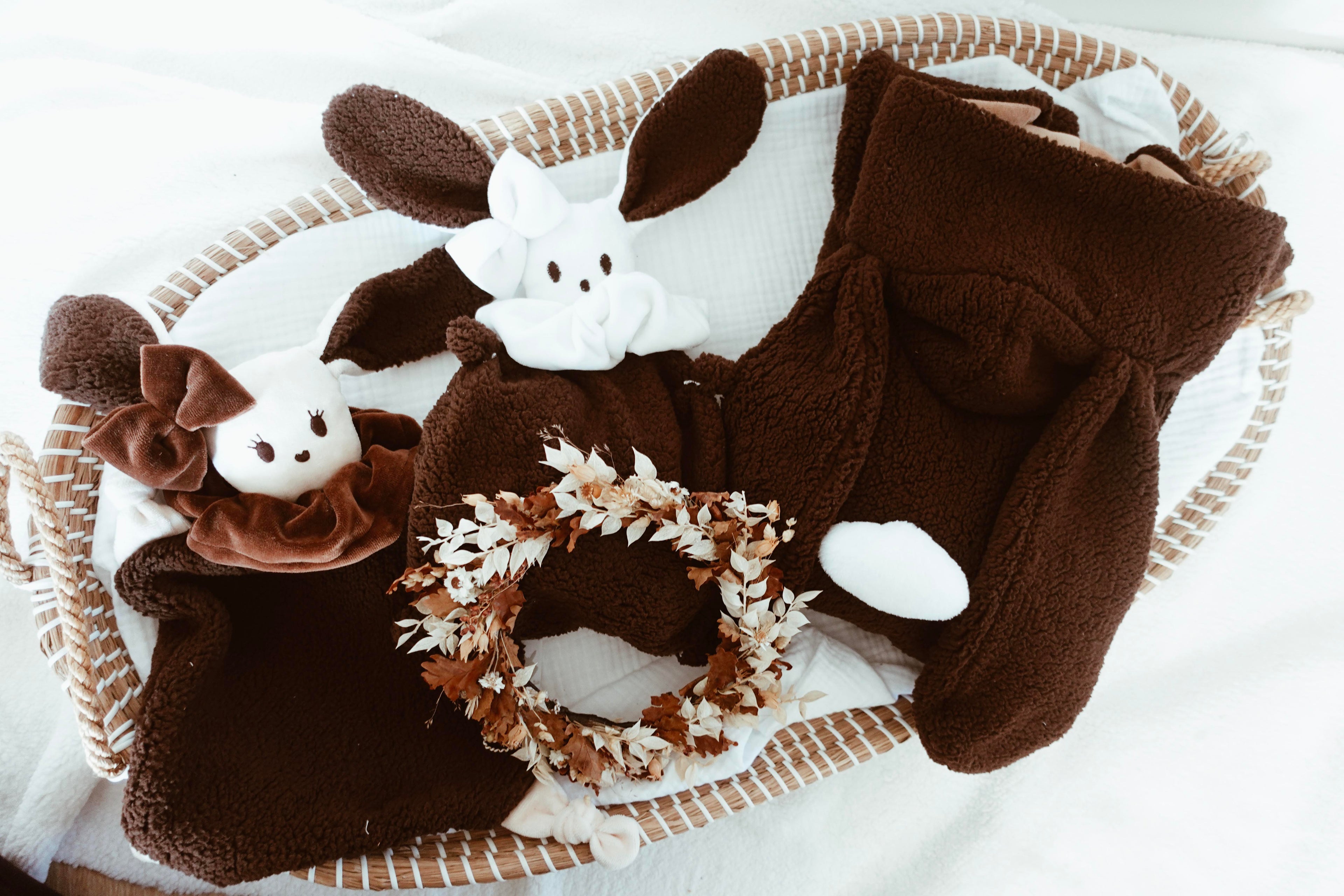 Poncho Pure - Moumoute épaisse Châtaigne