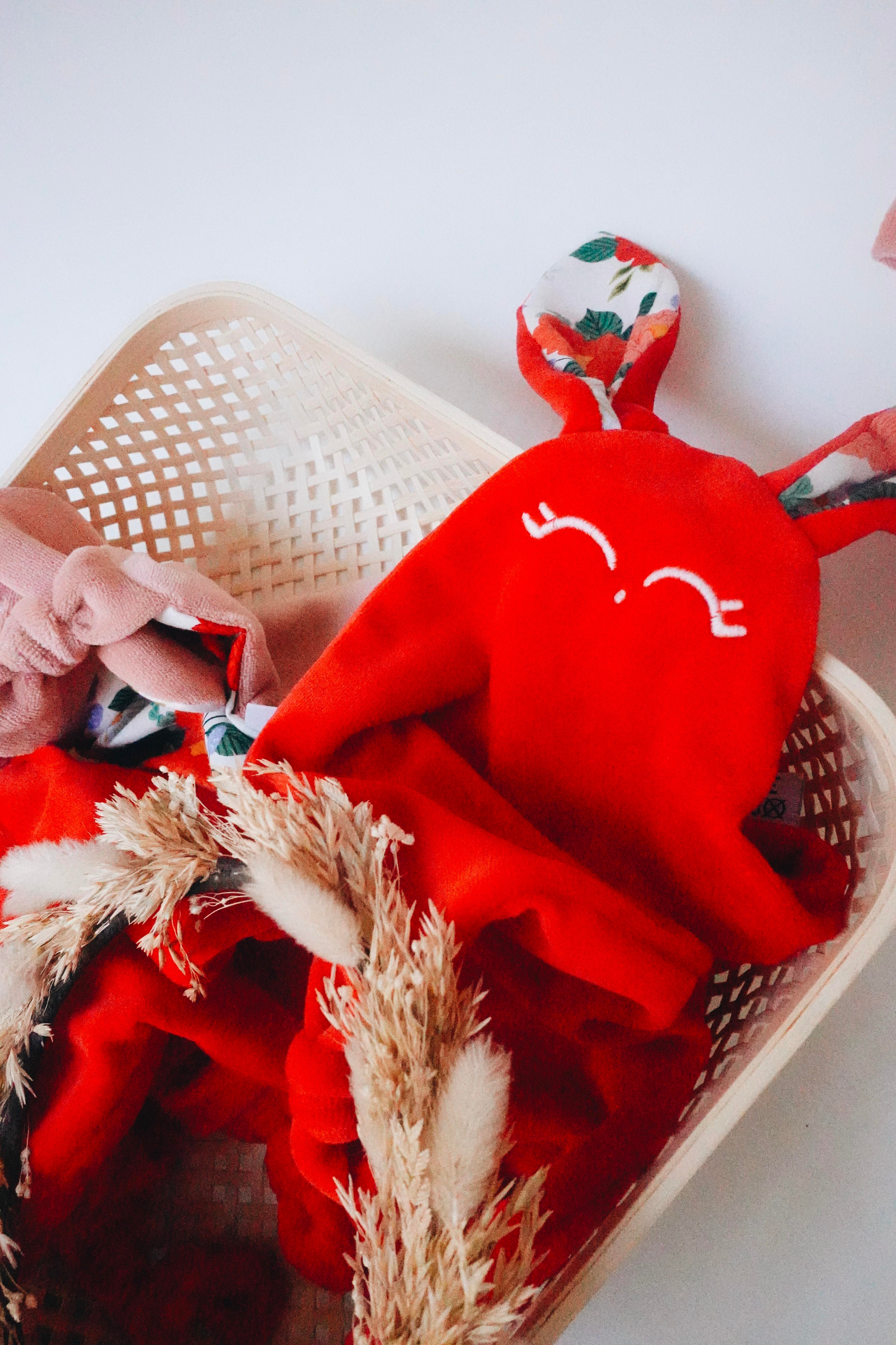 Doudou Velours Classique Noeuds - Wild Flora