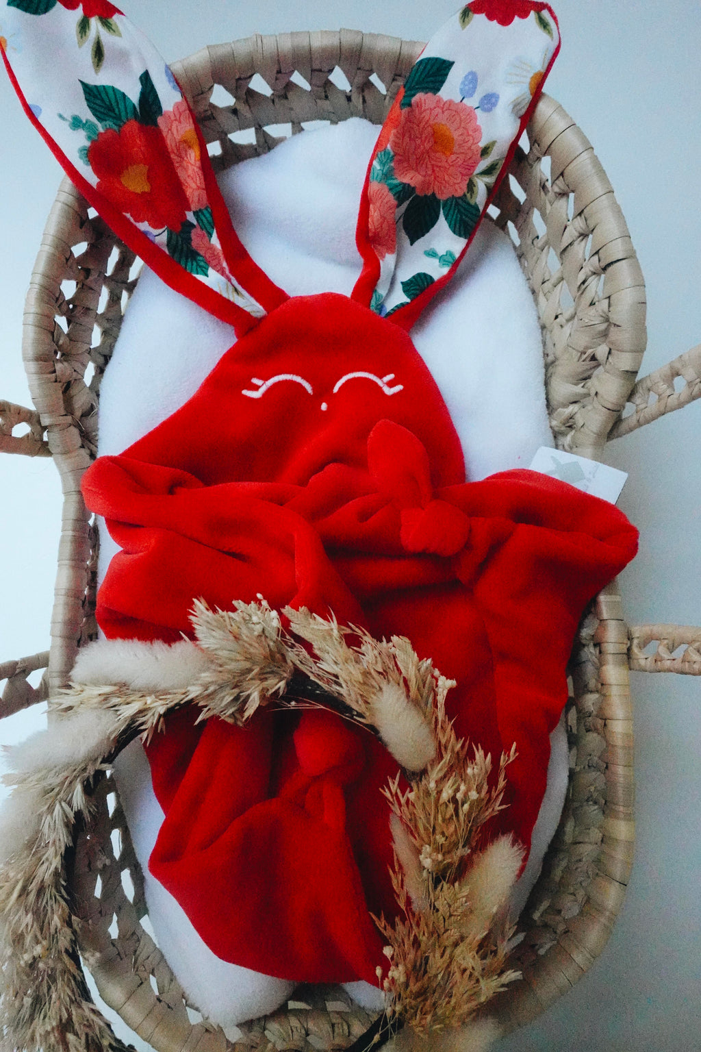 Doudou Velours Classique Noeuds - Wild Flora