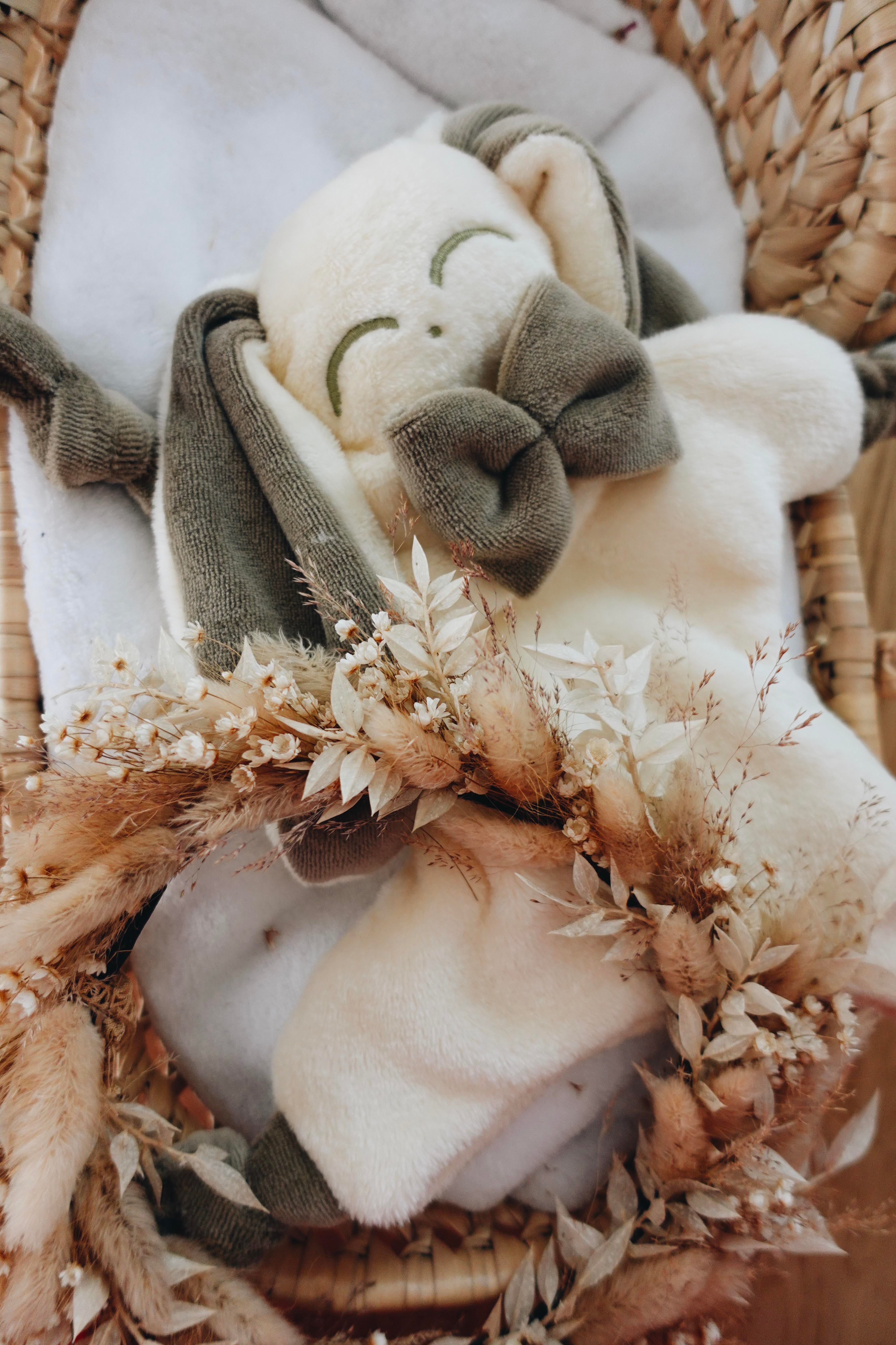 PROTOTYPE - Doudou Toudoux Olive/Vanille