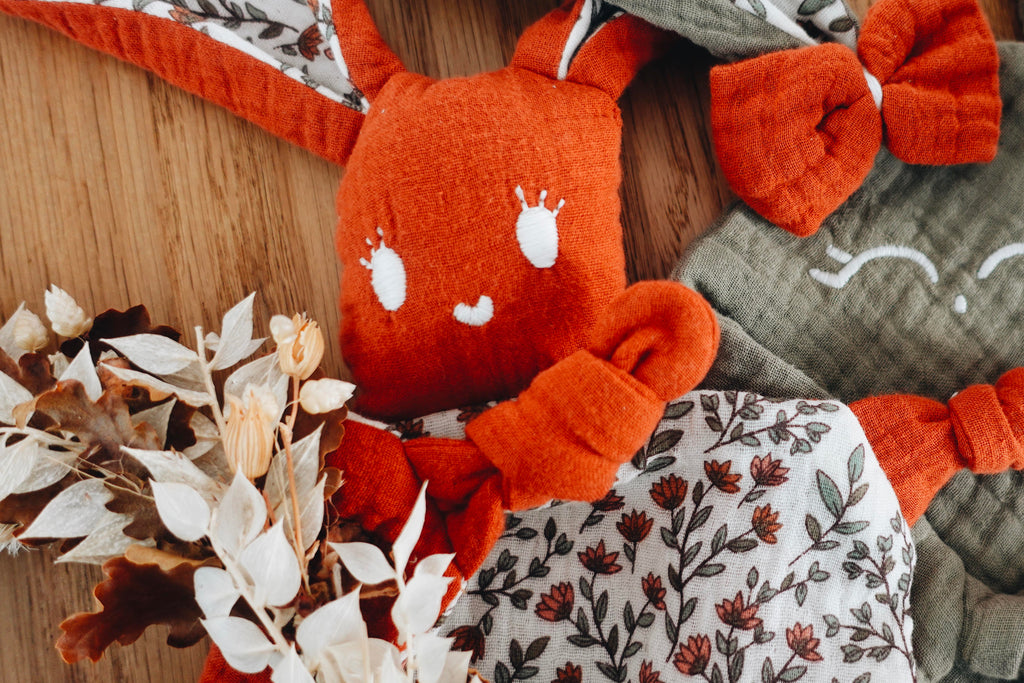 PROTOTYPE - Doudou Lange Chouchou – Terracotta Petals