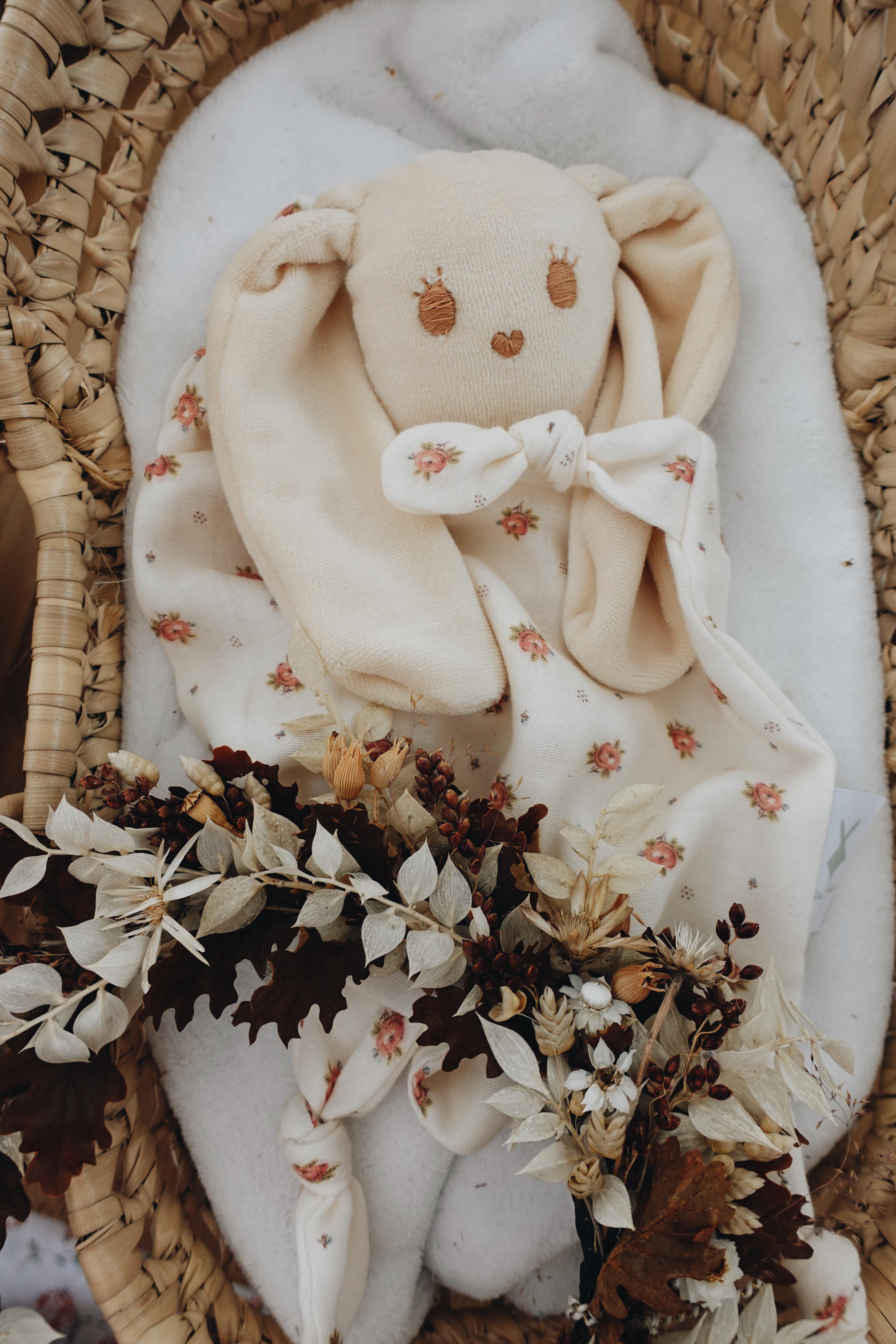 PROTOTYPE - Doudou Mousseline Monceau Rouge