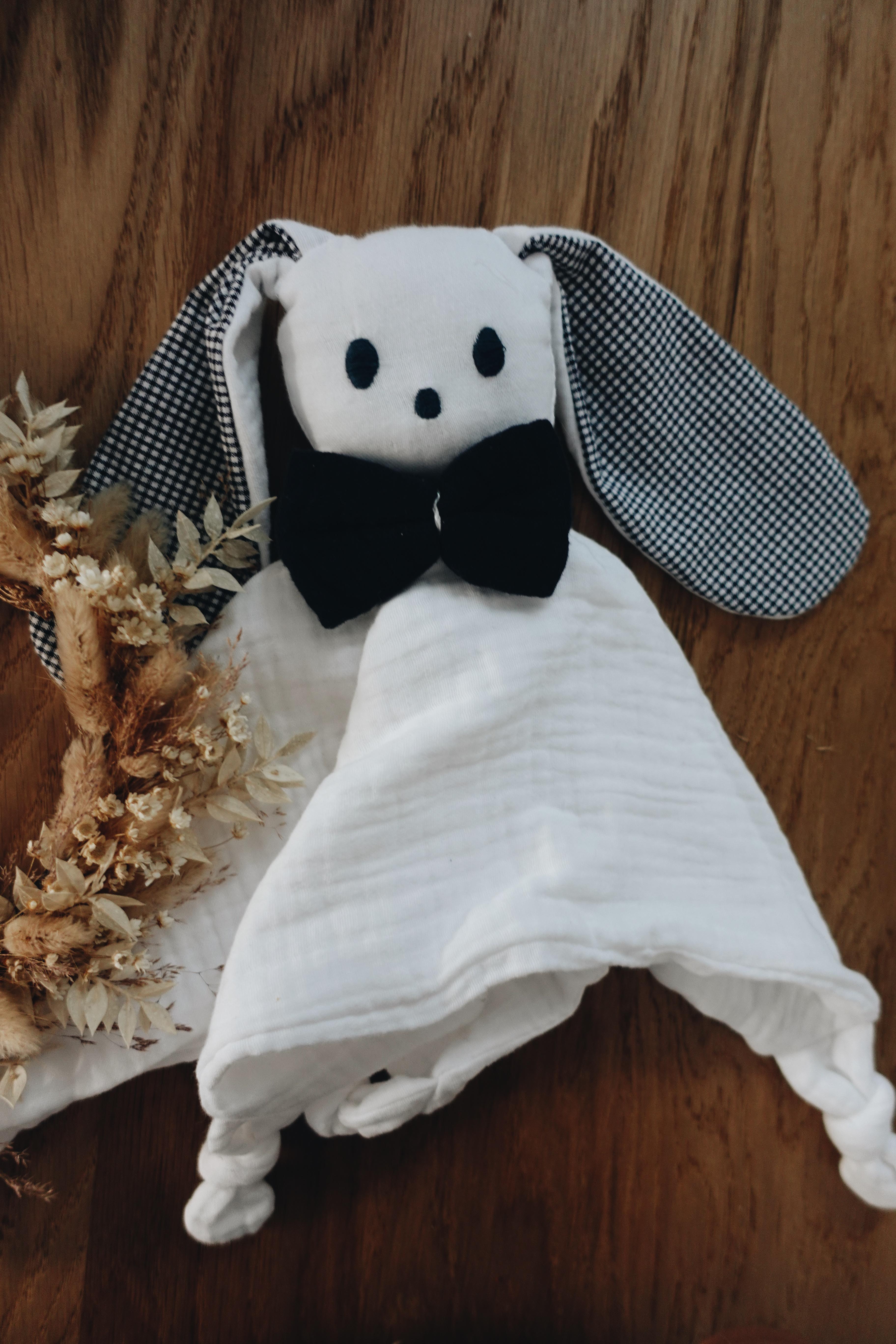 Doudou Lange Câlin Noeuds - Vichy