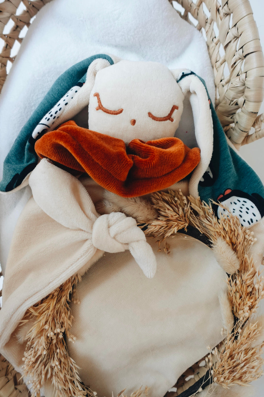 Doudou Velours Gaufrette - Pingouins