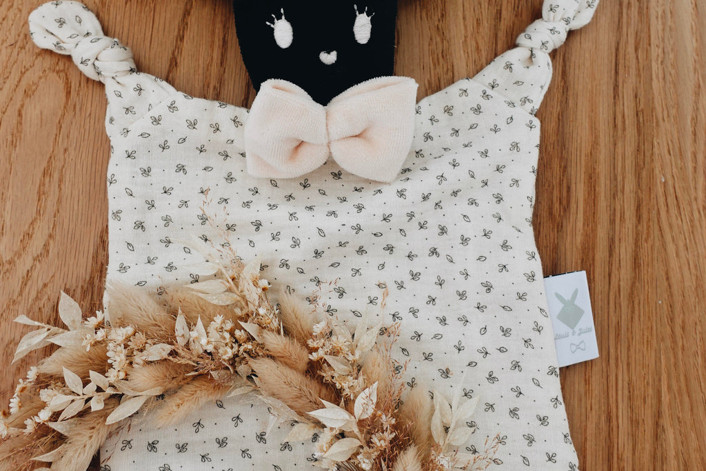 PROTOTYPE - Doudou Mousseline Feuilles