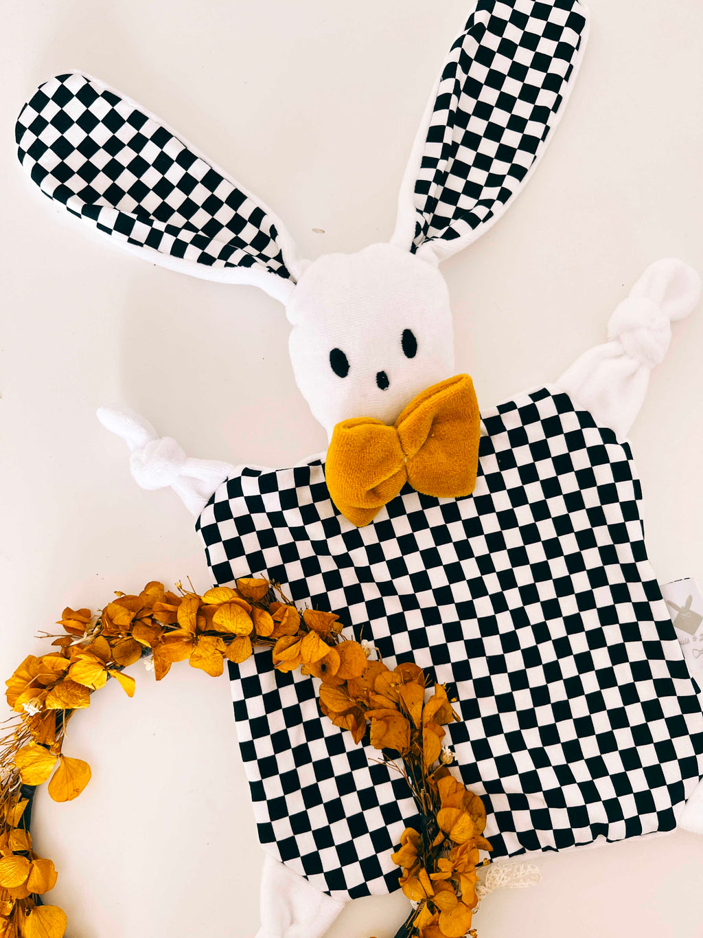 Doudou Velours Chouchou – Chessboard