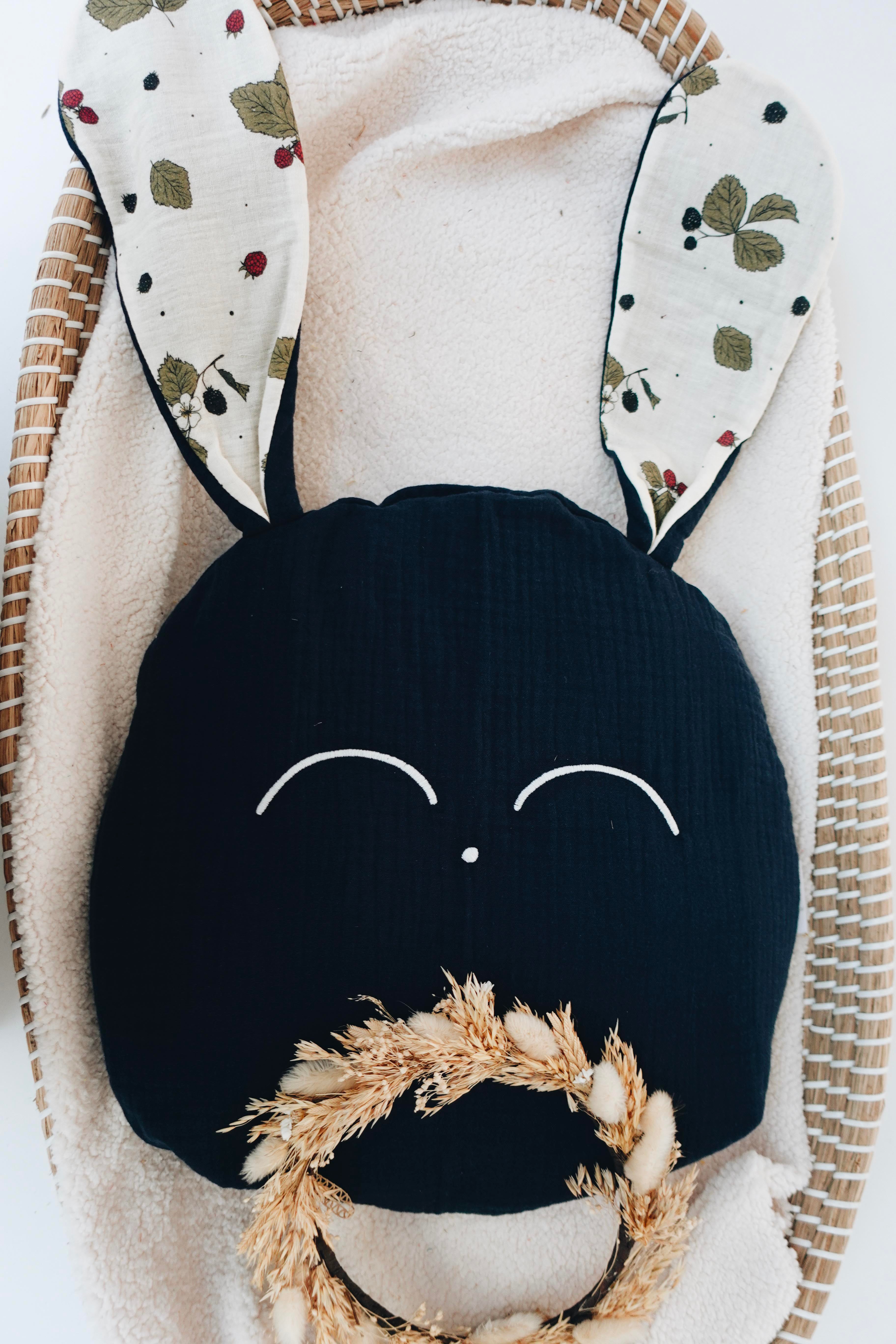 Petit Coussin Lange - Roses d'Automne