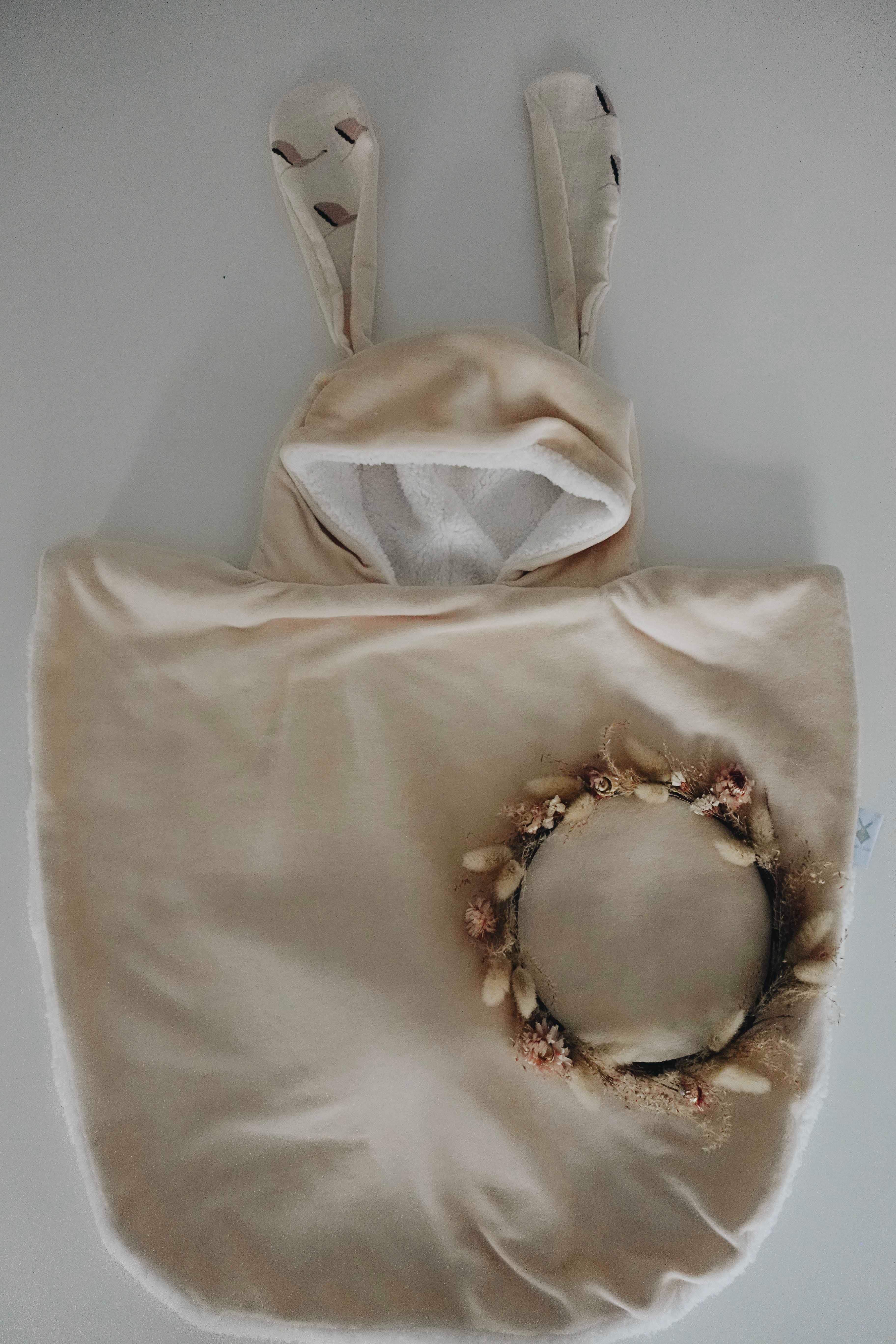 Poncho - Flamands Rose