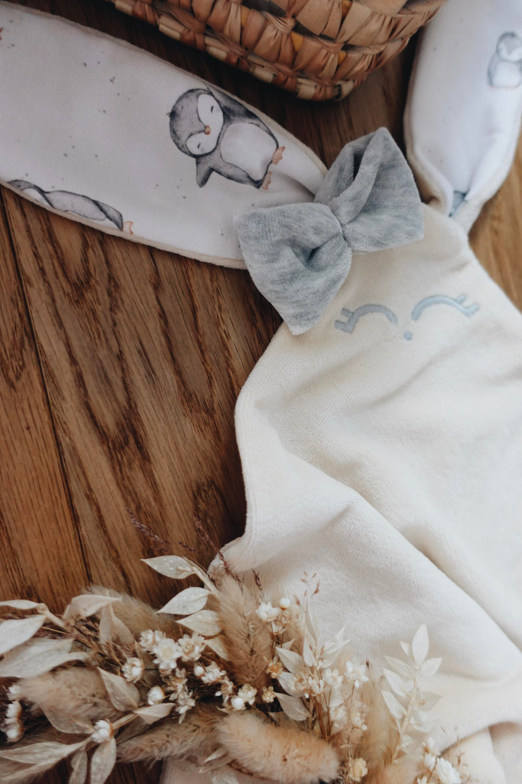 Doudou Velours Classique Noeuds - Pingui