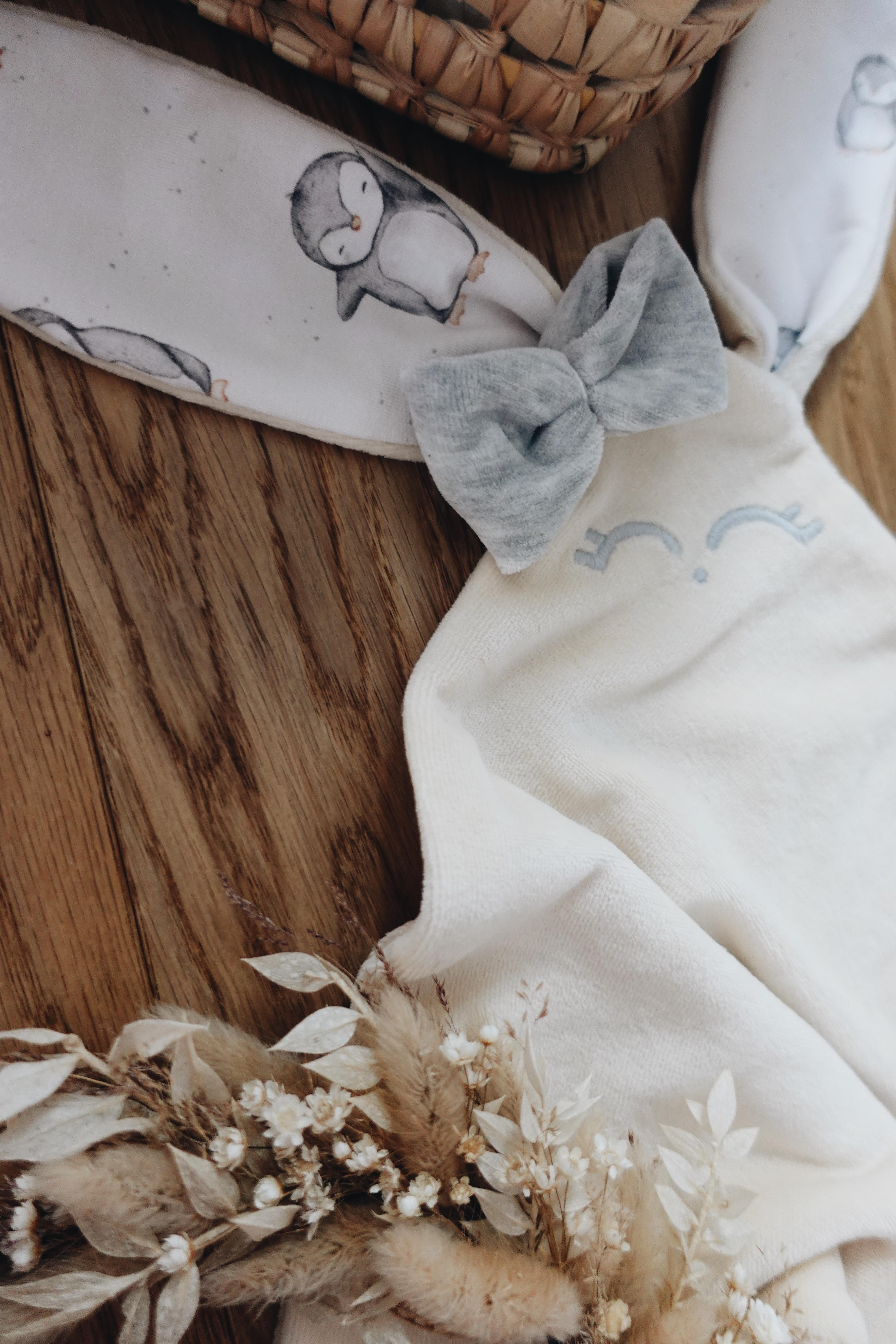 Doudou Velours Classique Noeuds - Pingui