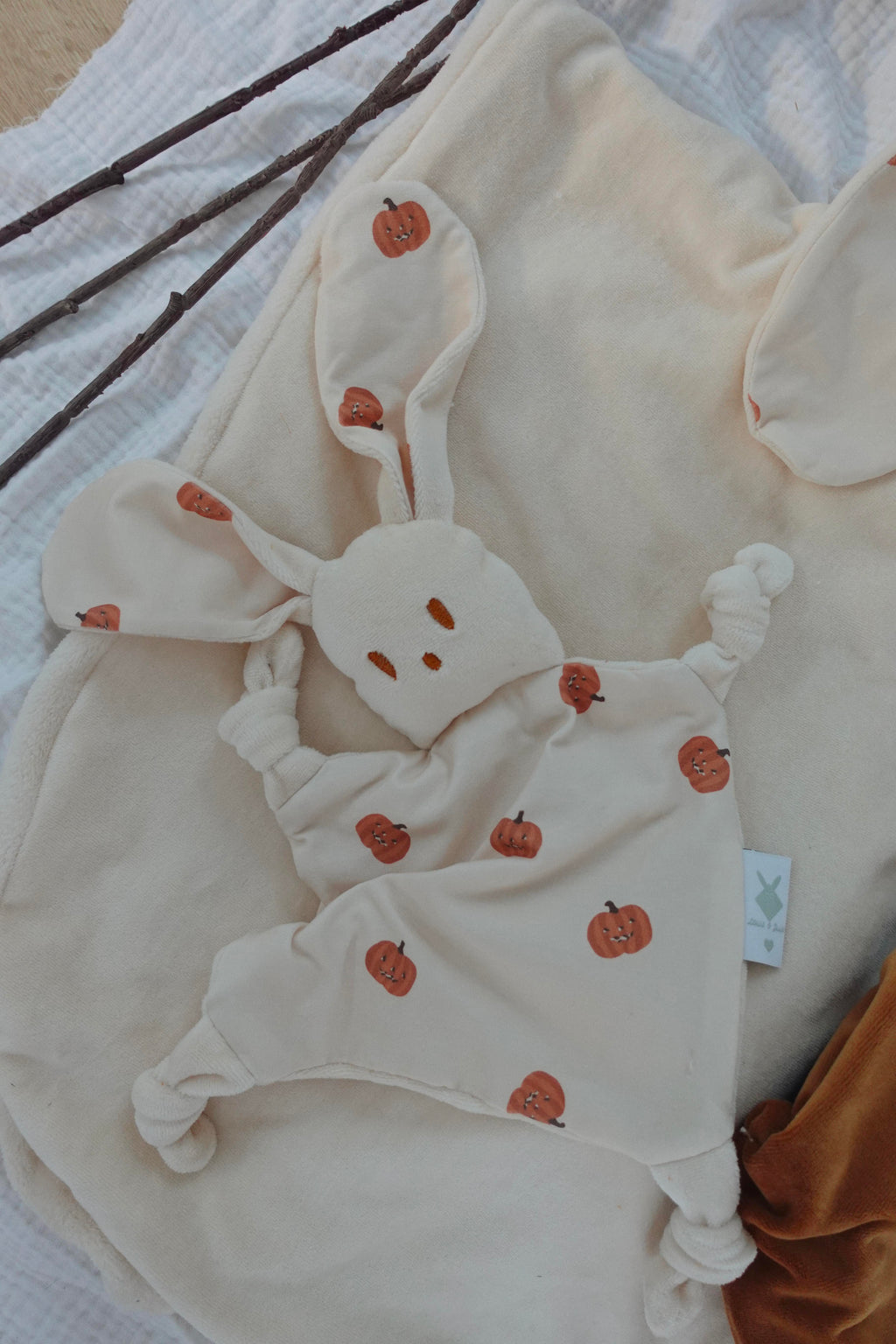 Doudou Velours Chouchou - Pumpkin Spice