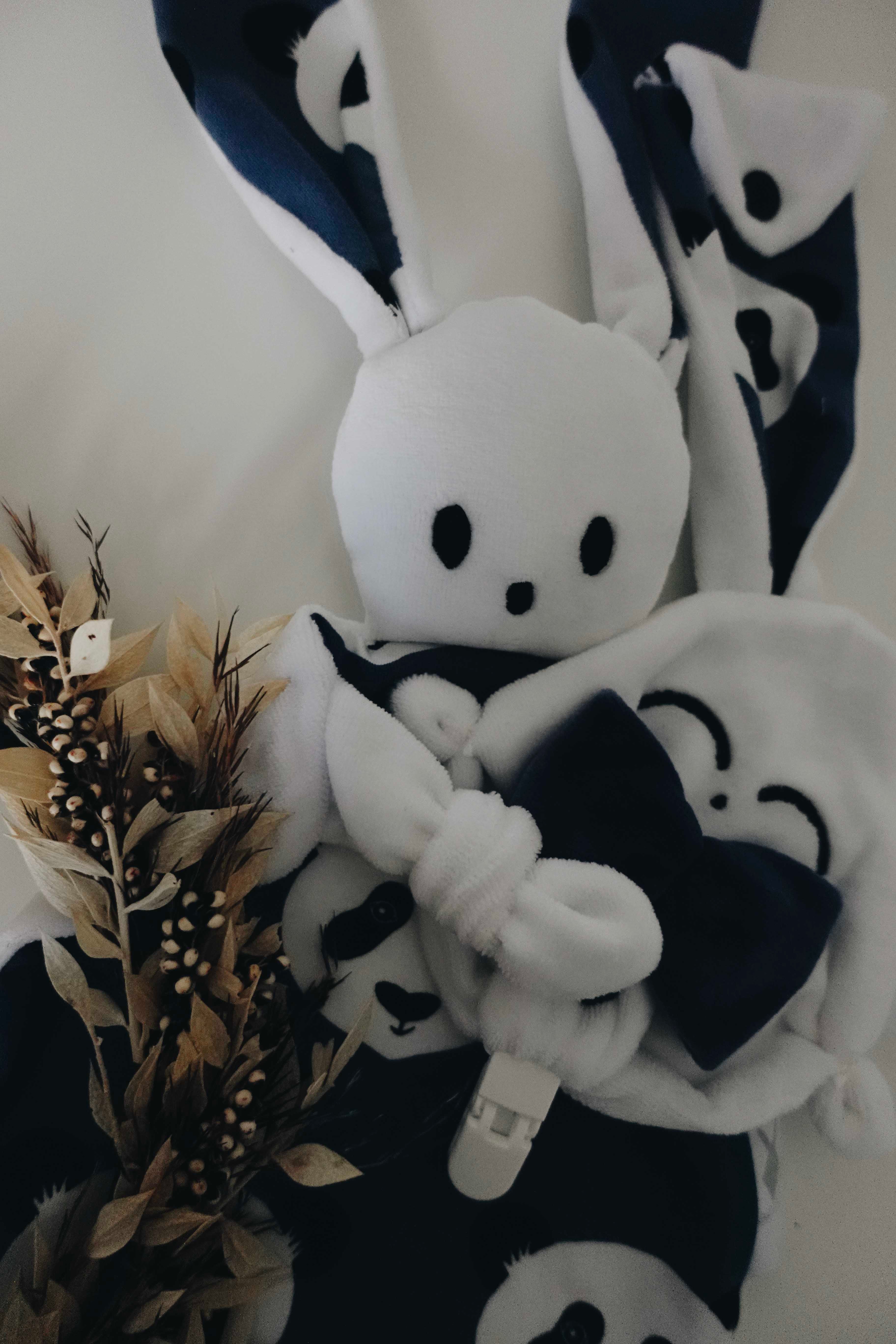 Doudou Velours Chouchou – Pandas