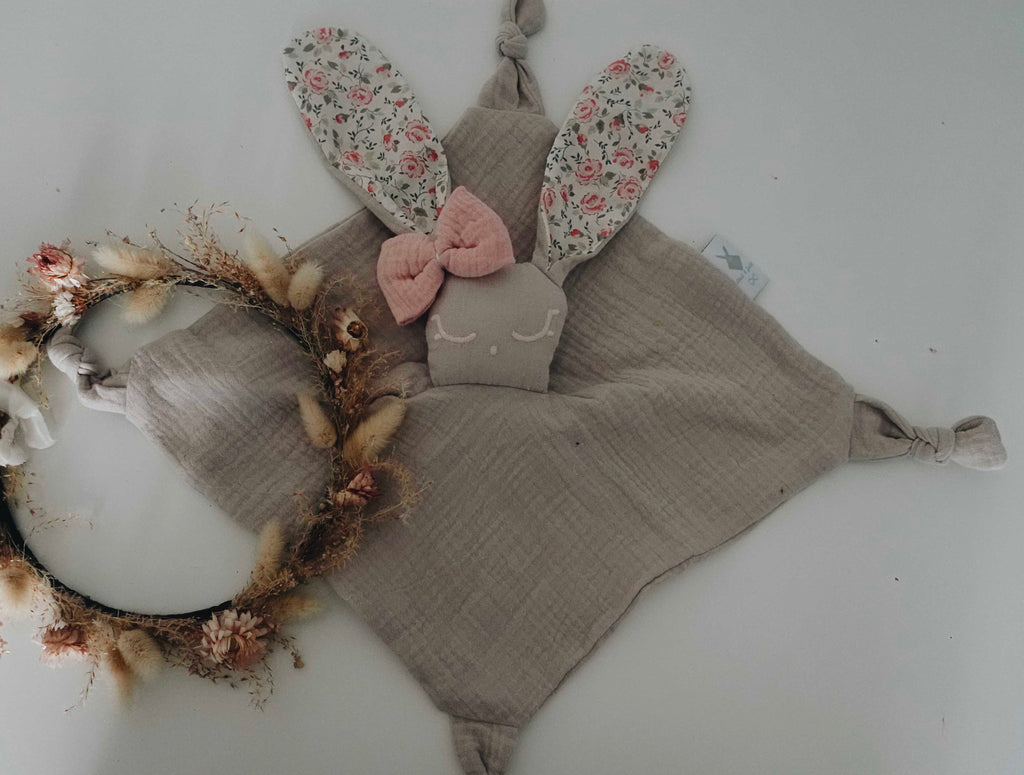 Doudou Lange Câlin Noeuds - Pomponella