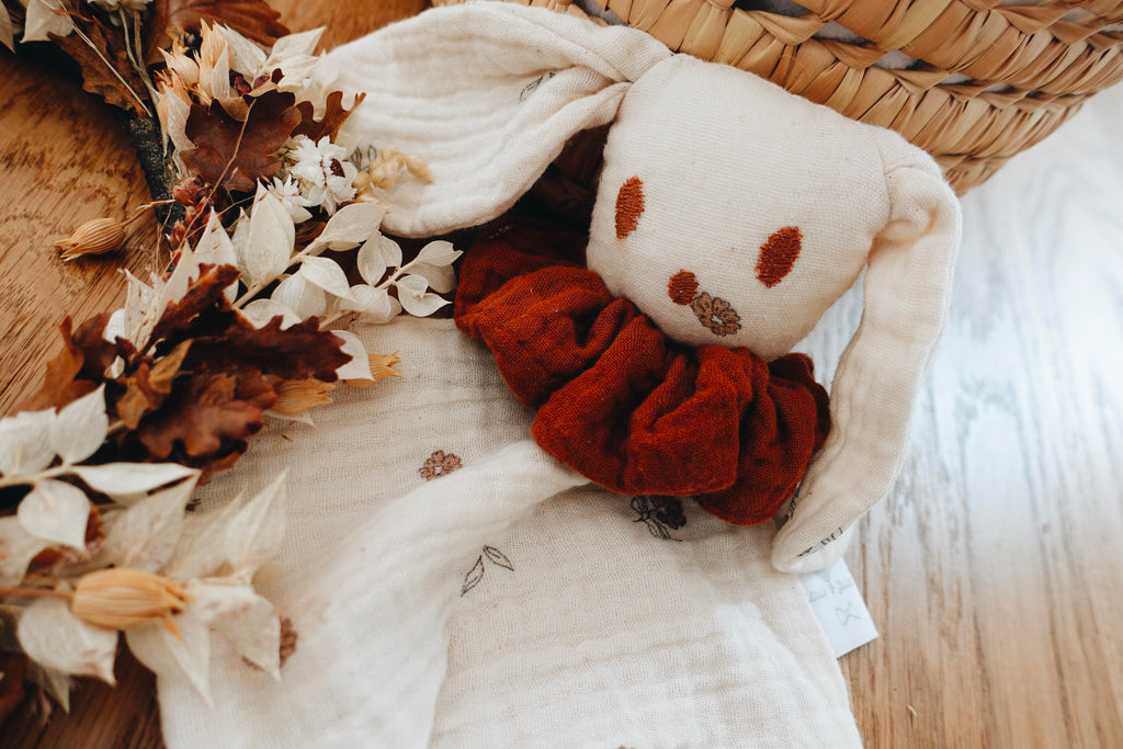 PROTOTYPE - Bébé Doudou Lange - Tiny Flowers