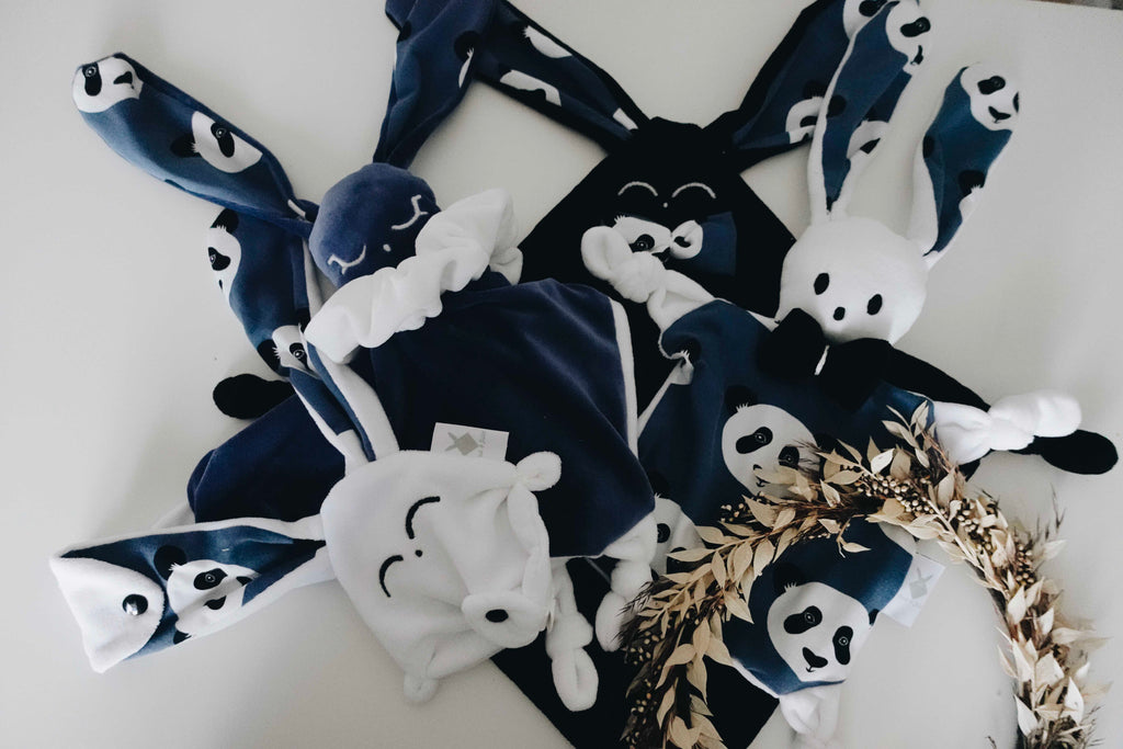 Doudou Velours Chouchou – Pandas