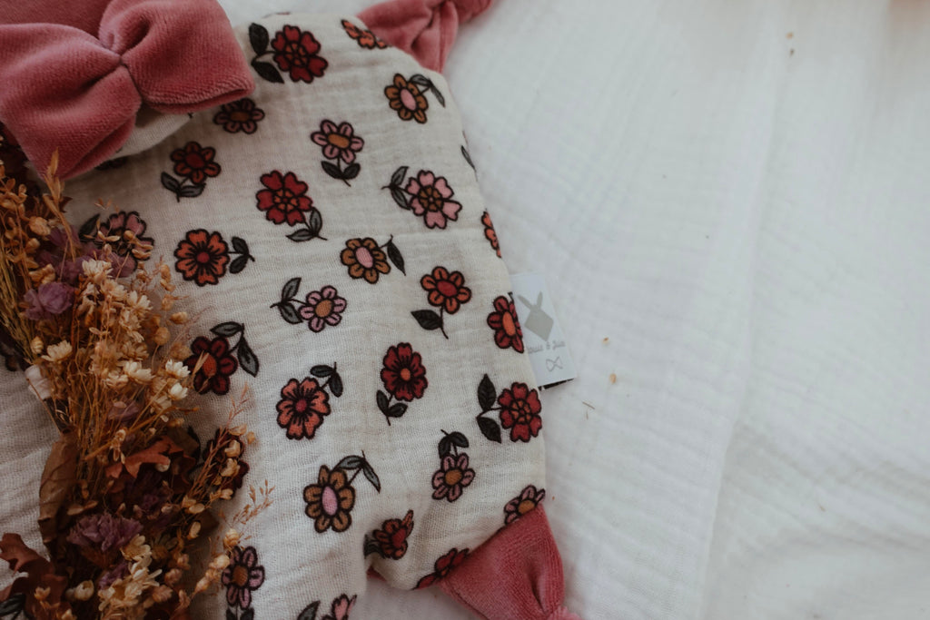 Doudou Velours Chouchou - Vintage Floral